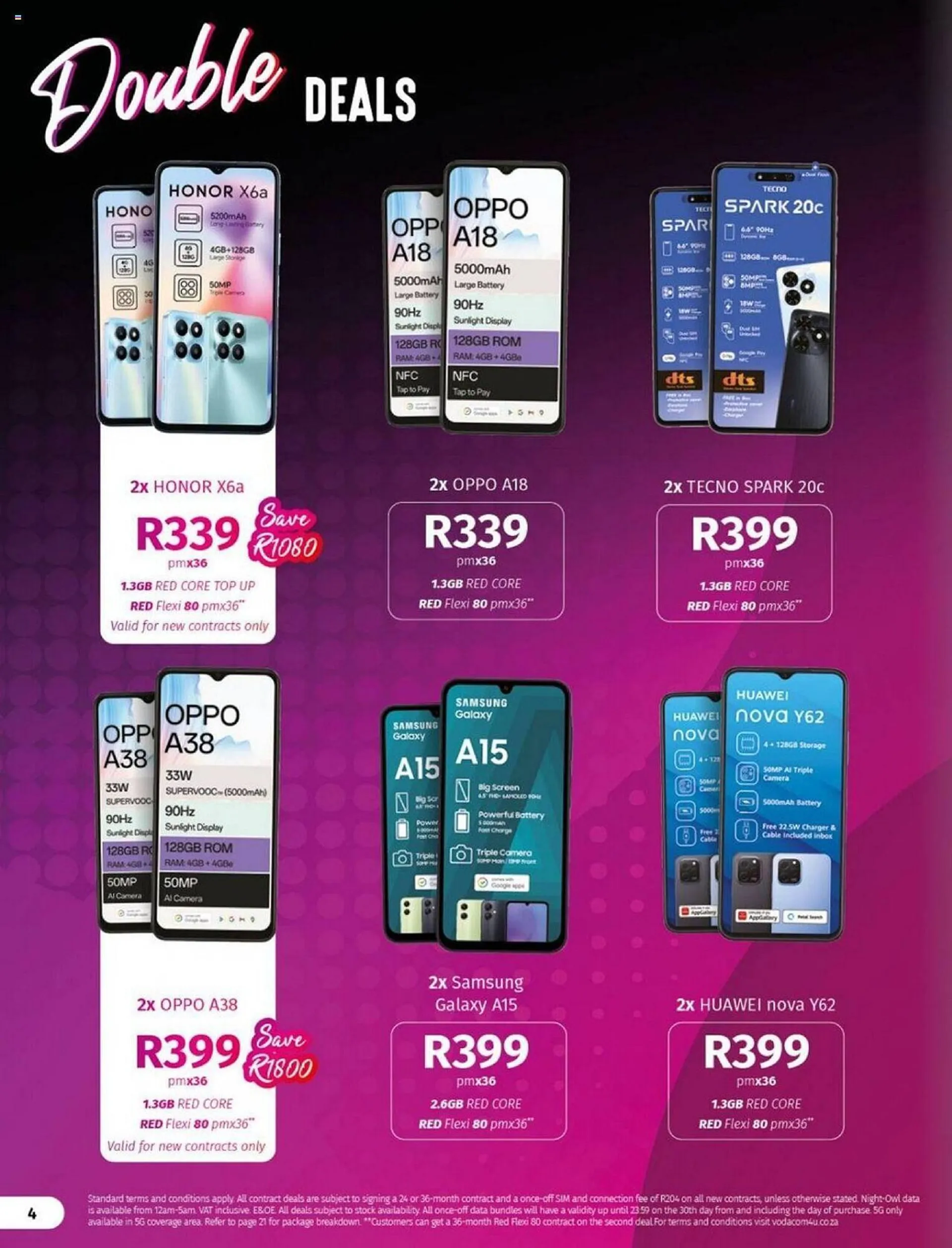 Vodacom catalogue from 5 July to 6 August 2024 - Catalogue Page 4