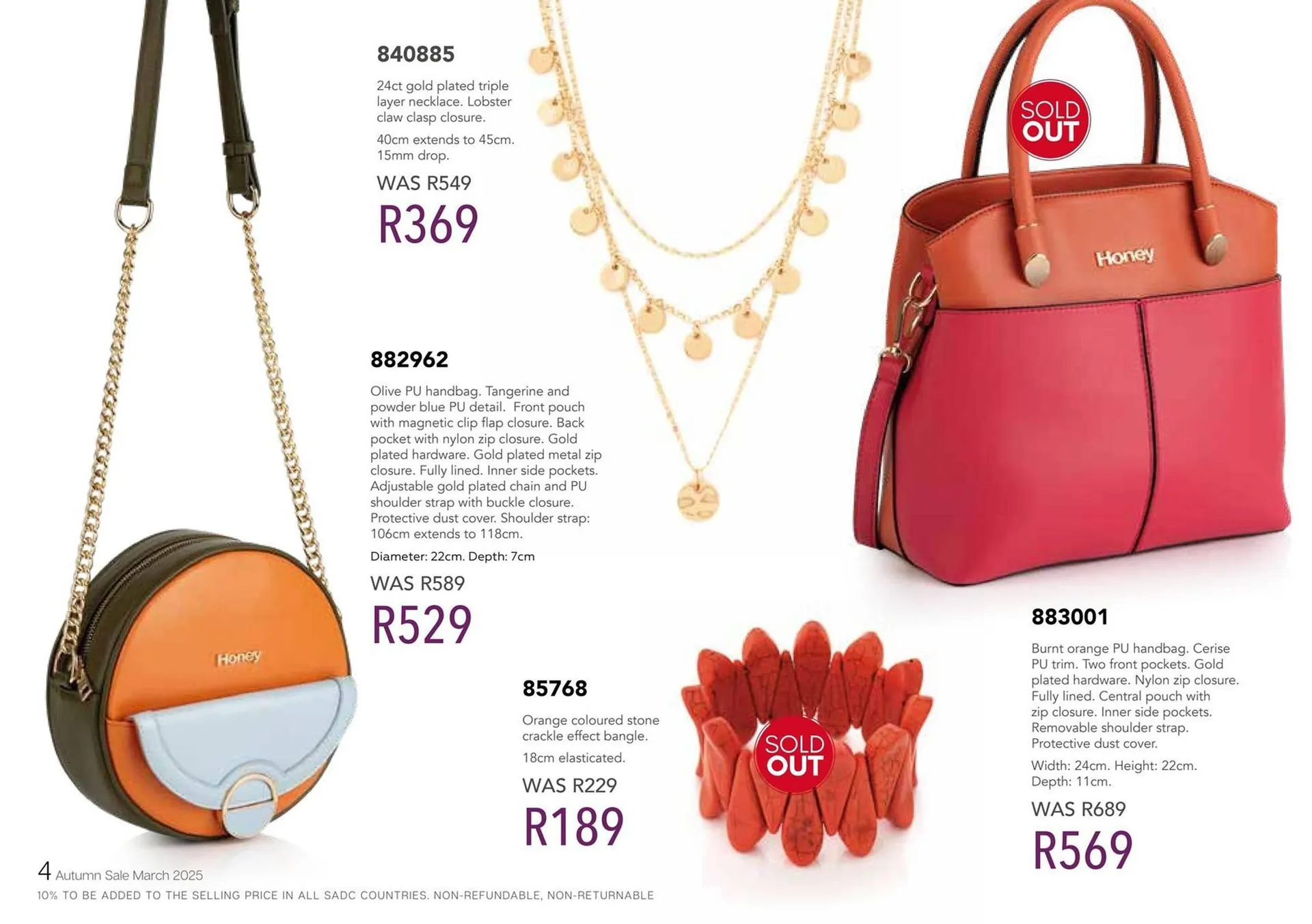 Honey Fashion Accessories catalogue from 7 May to 20 May 2025 - Catalogue Page 1