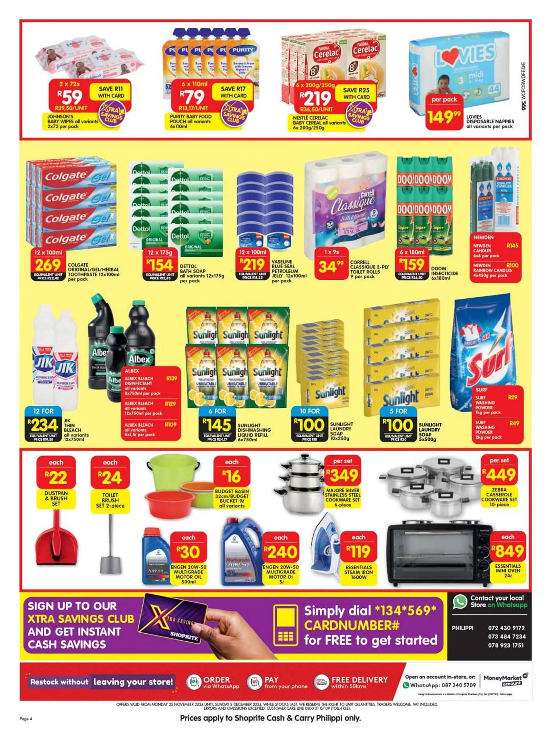 Shoprite catalogue from 25 November to 8 December 2024 - Catalogue Page 3