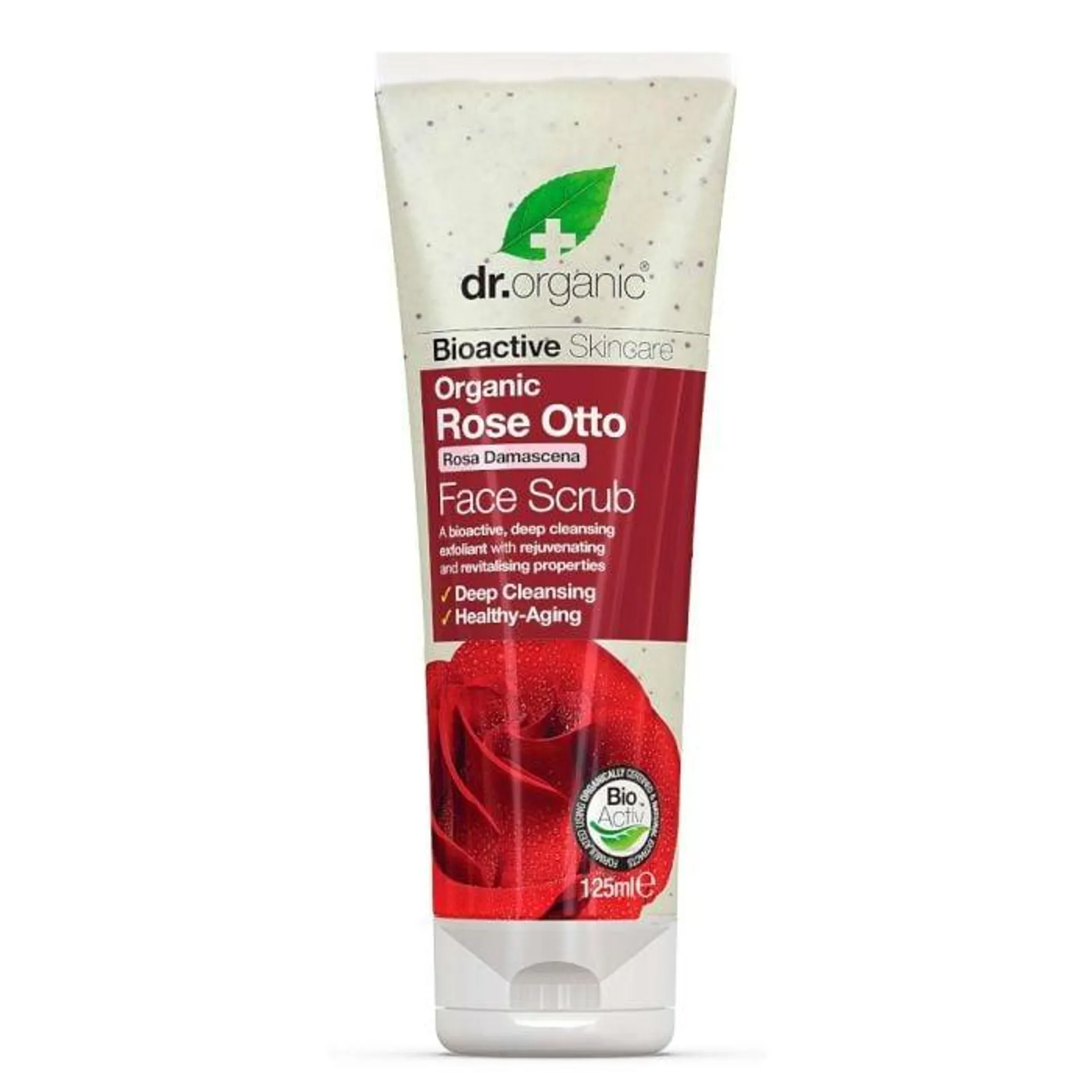 Dr Organic - Face Scrub Rose 125ml