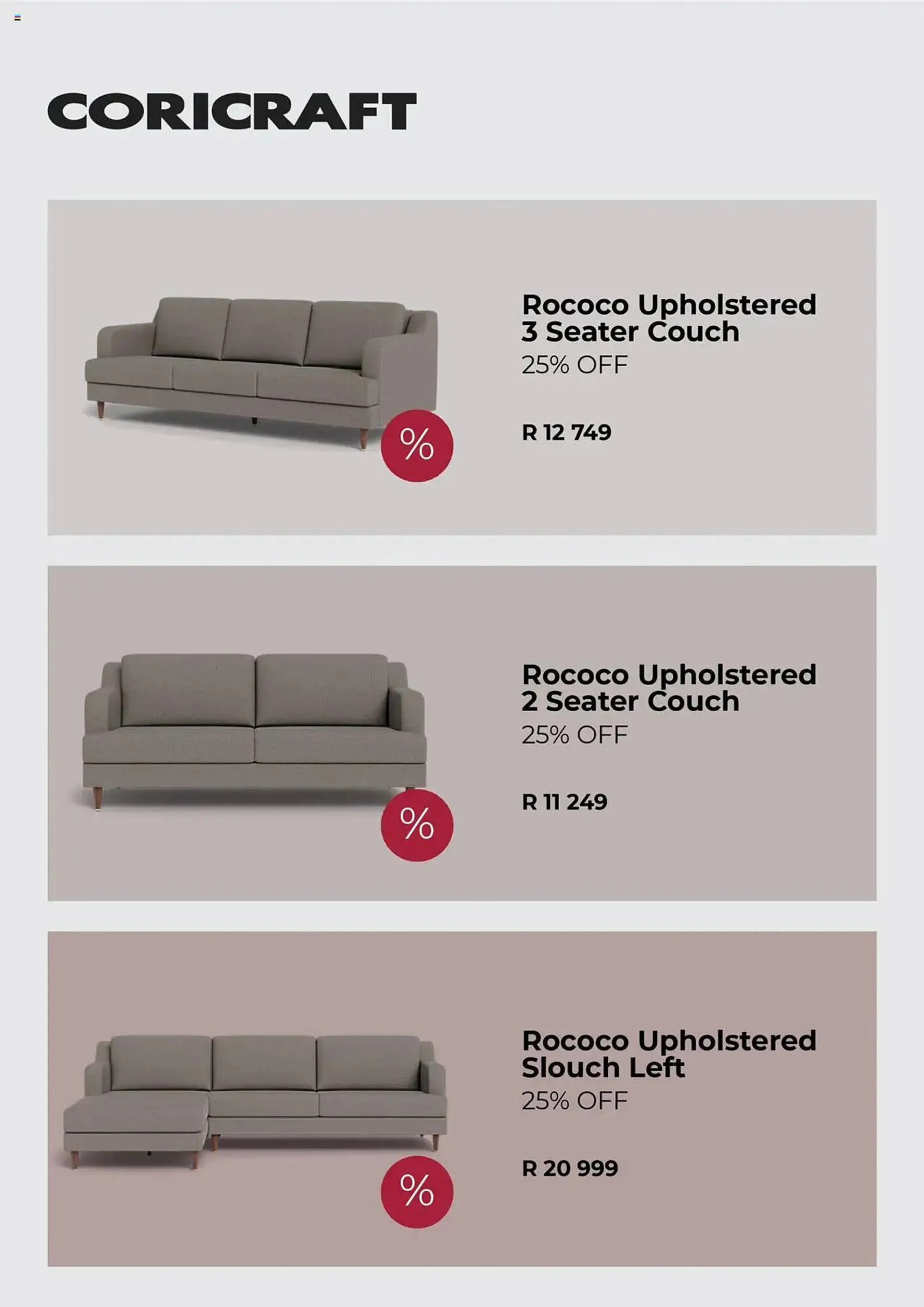 Coricraft catalogue from 23 July to 20 August 2025 - Catalogue Page 1
