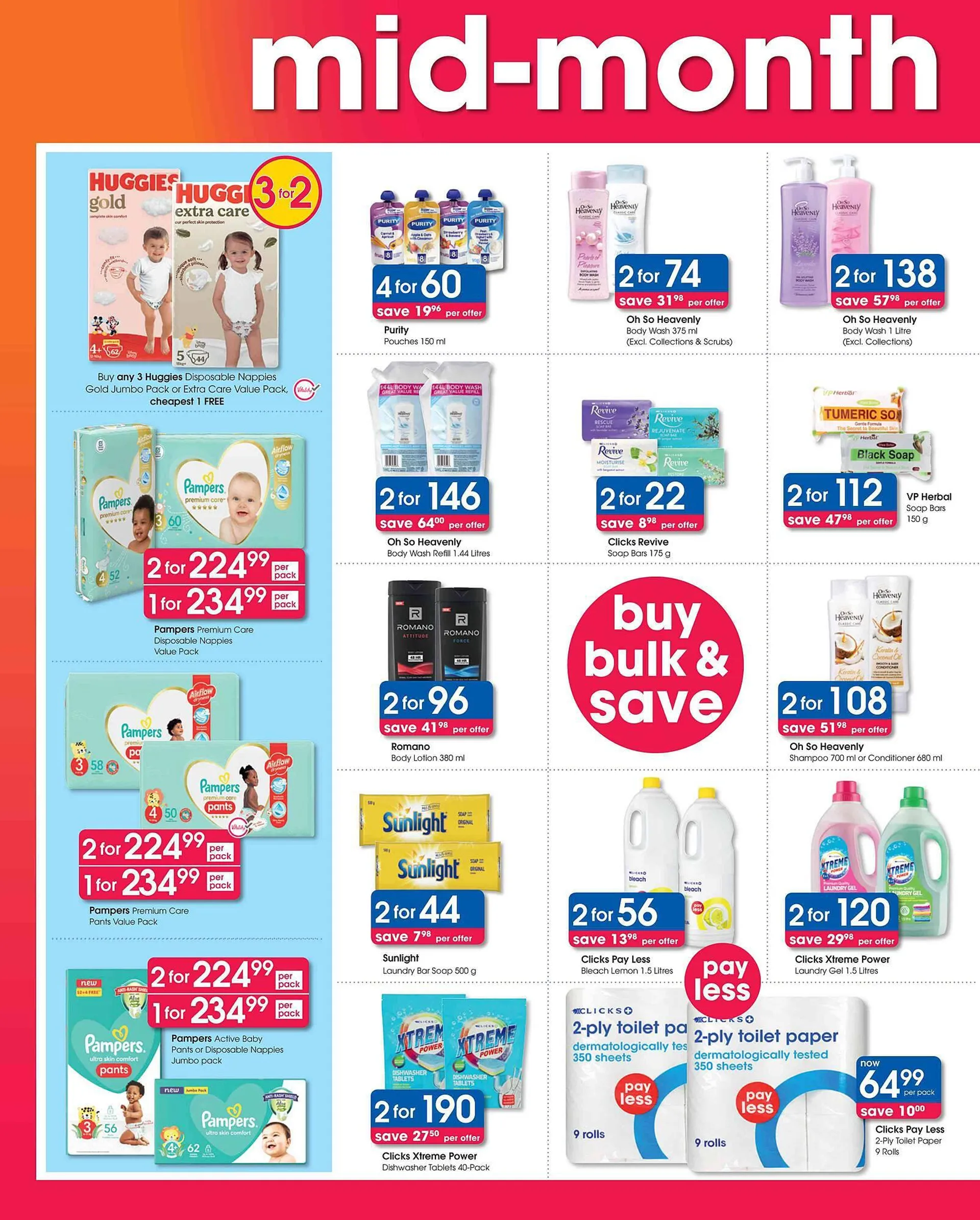 Clicks catalogue from 6 March to 19 March 2025 - Catalogue Page 1