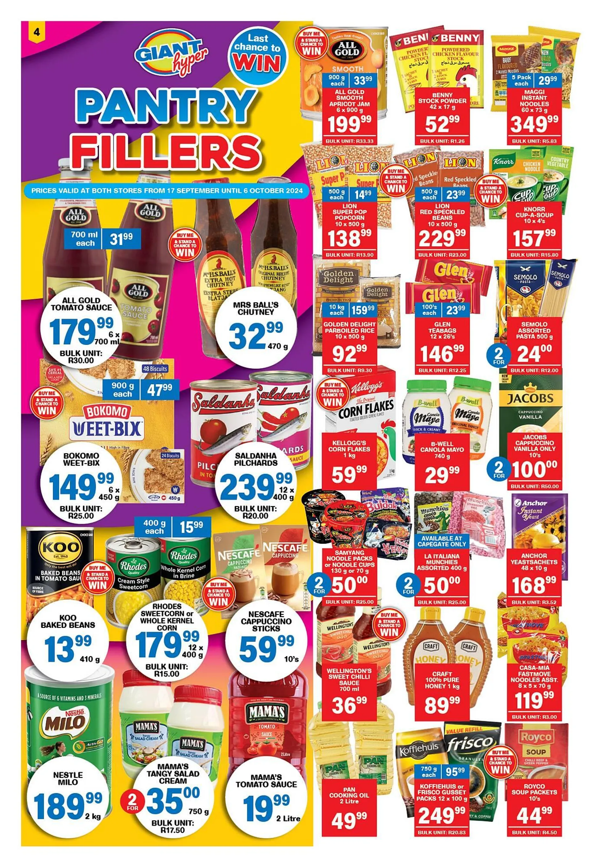 Giant Hyper catalogue from 17 September to 6 October 2024 - Catalogue Page 4