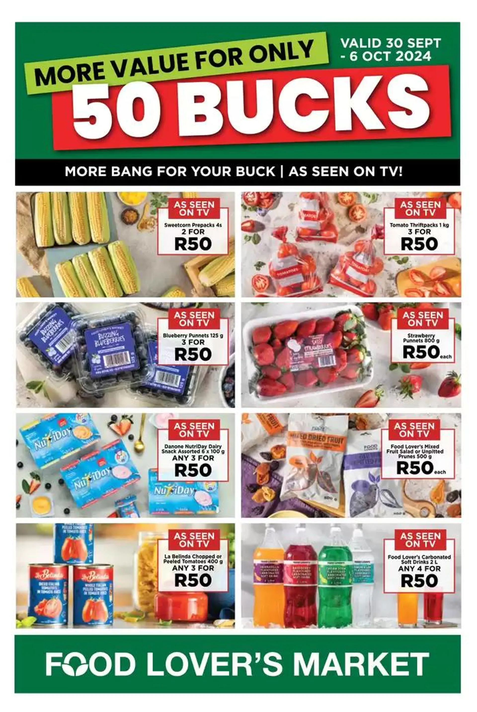 50 Buck Shelly Beach  from 1 October to 6 October 2024 - Catalogue Page 1