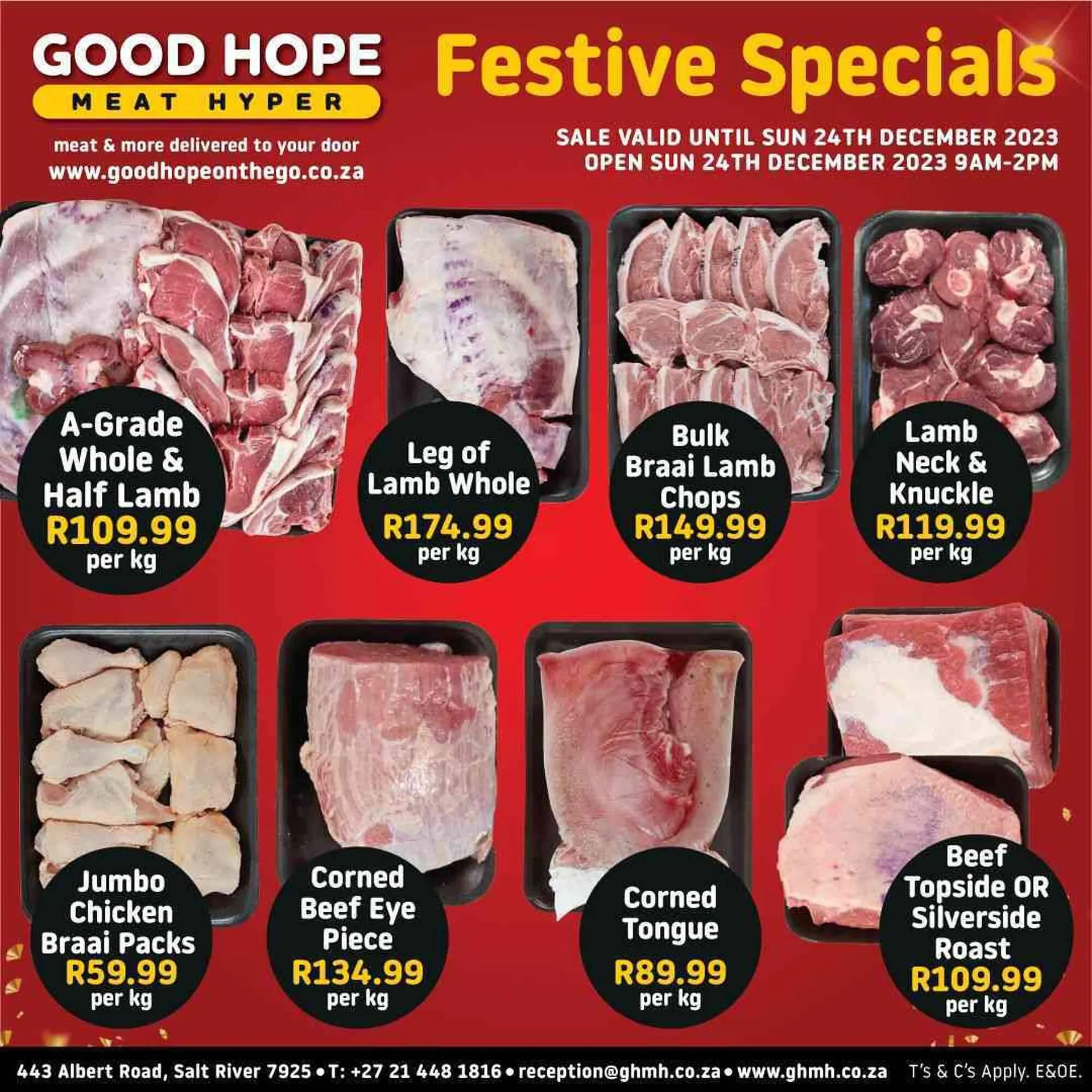 Good Hope Meat Hyper catalogue - 21 December 24 December 2023 - Page 3