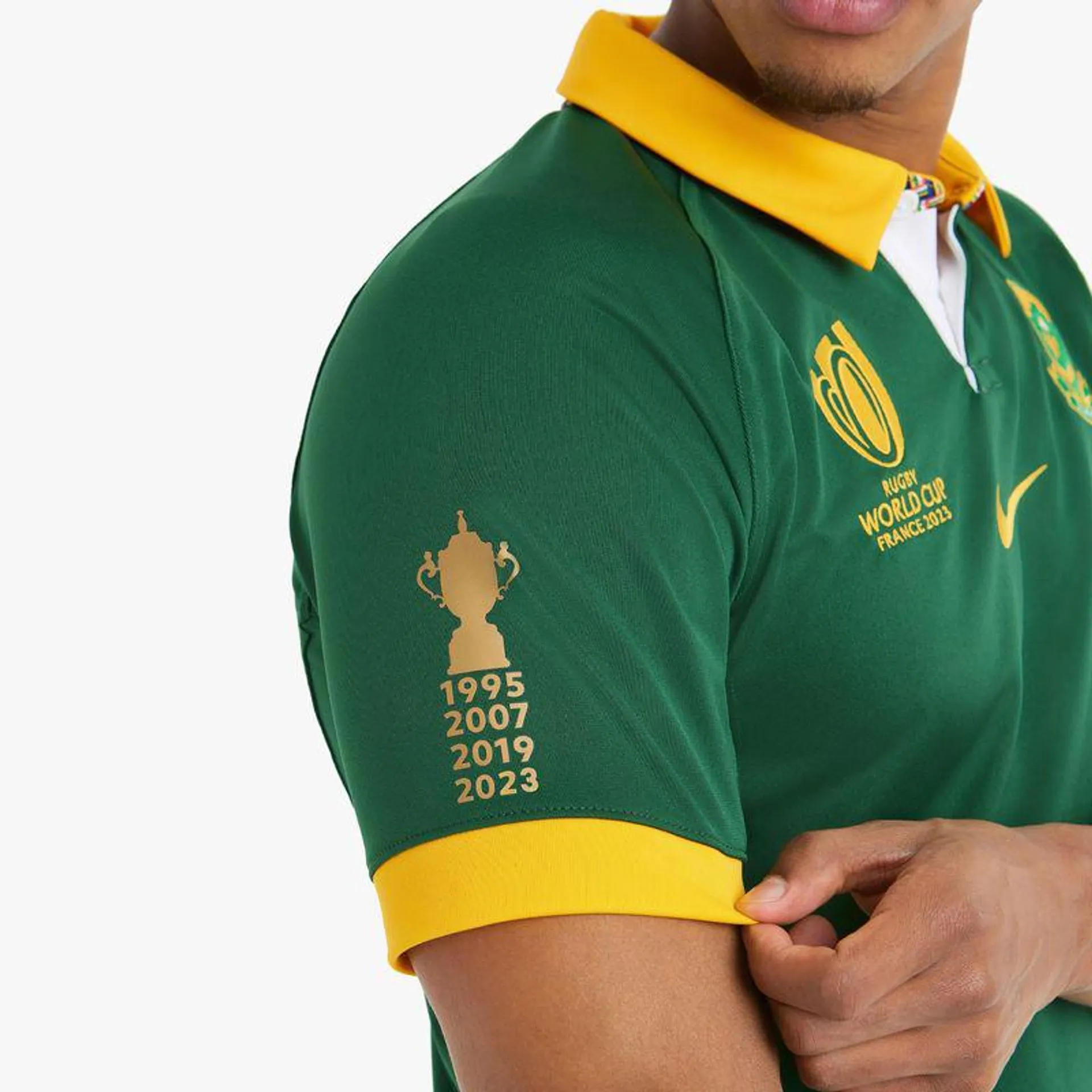 Mens Nike Springboks RWC 23 Winner Stadium Jersey