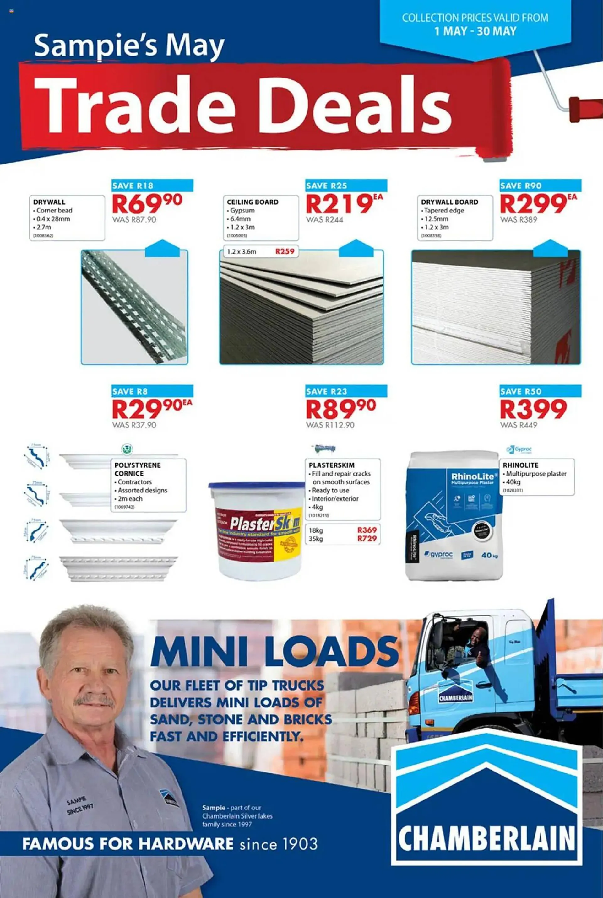 Chamberlain catalogue - 1