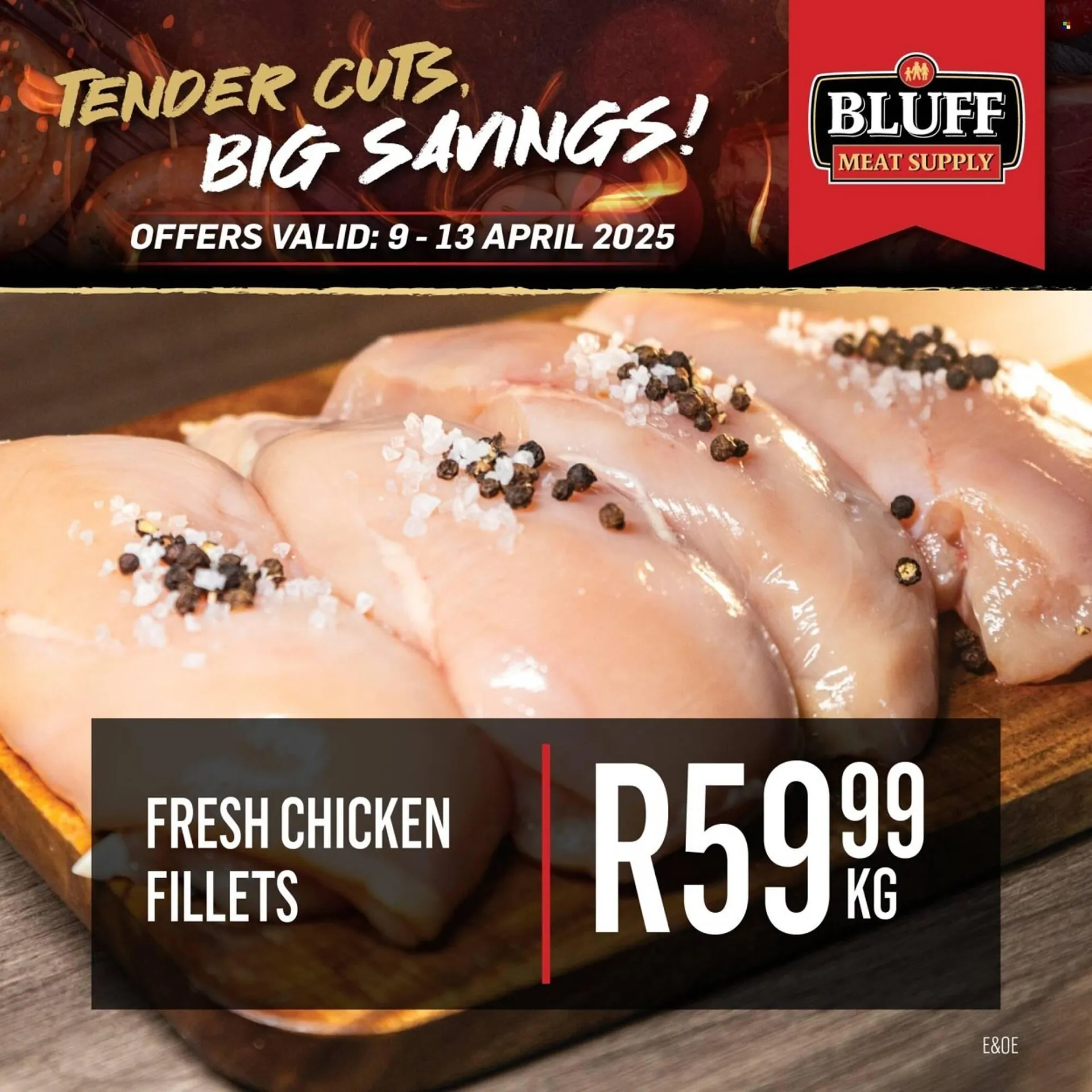 Bluff Meat Supply catalogue from 9 April to 13 April 2025 - Catalogue Page 1
