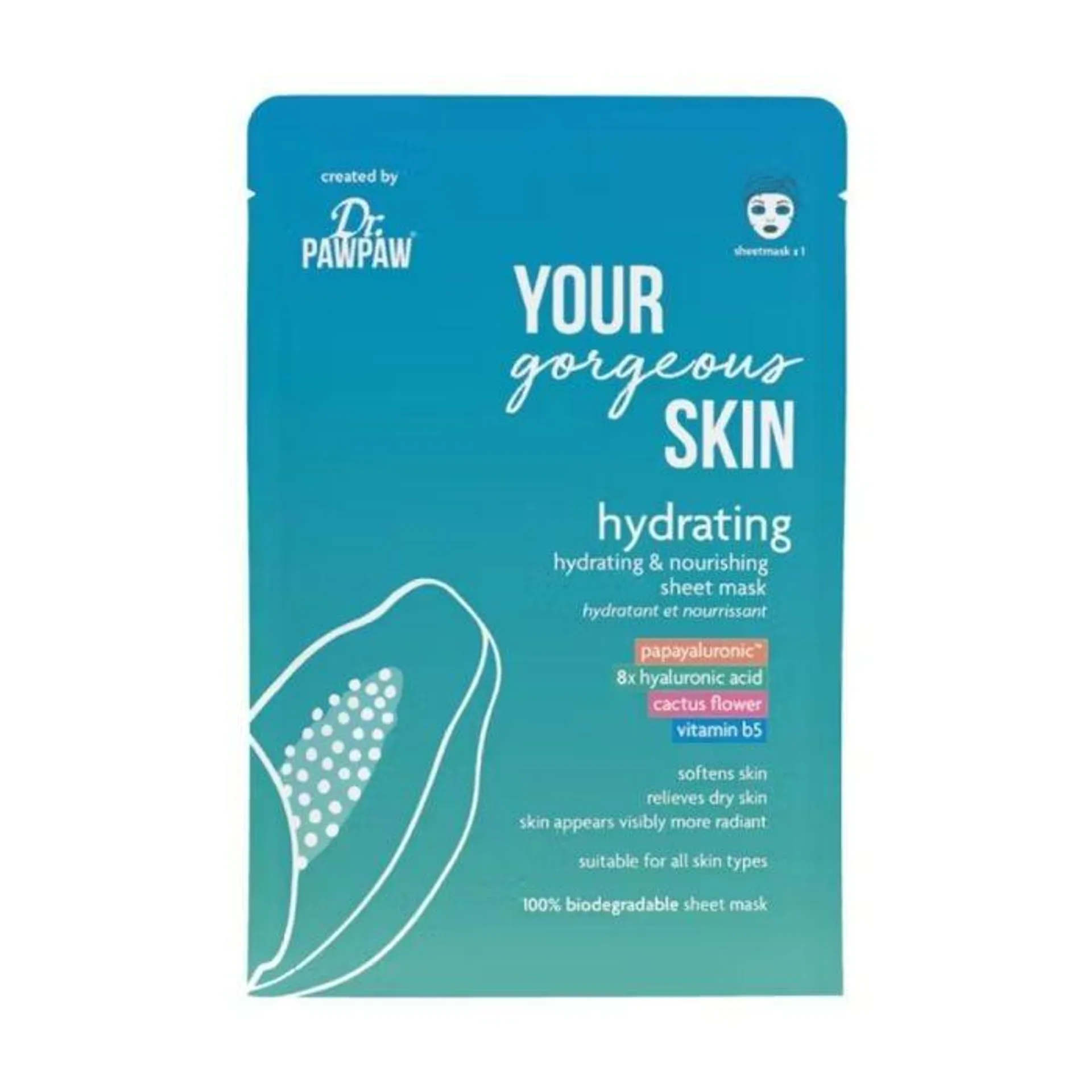 Dr Paw Paw - Hydrating Sheet Mask 25ml