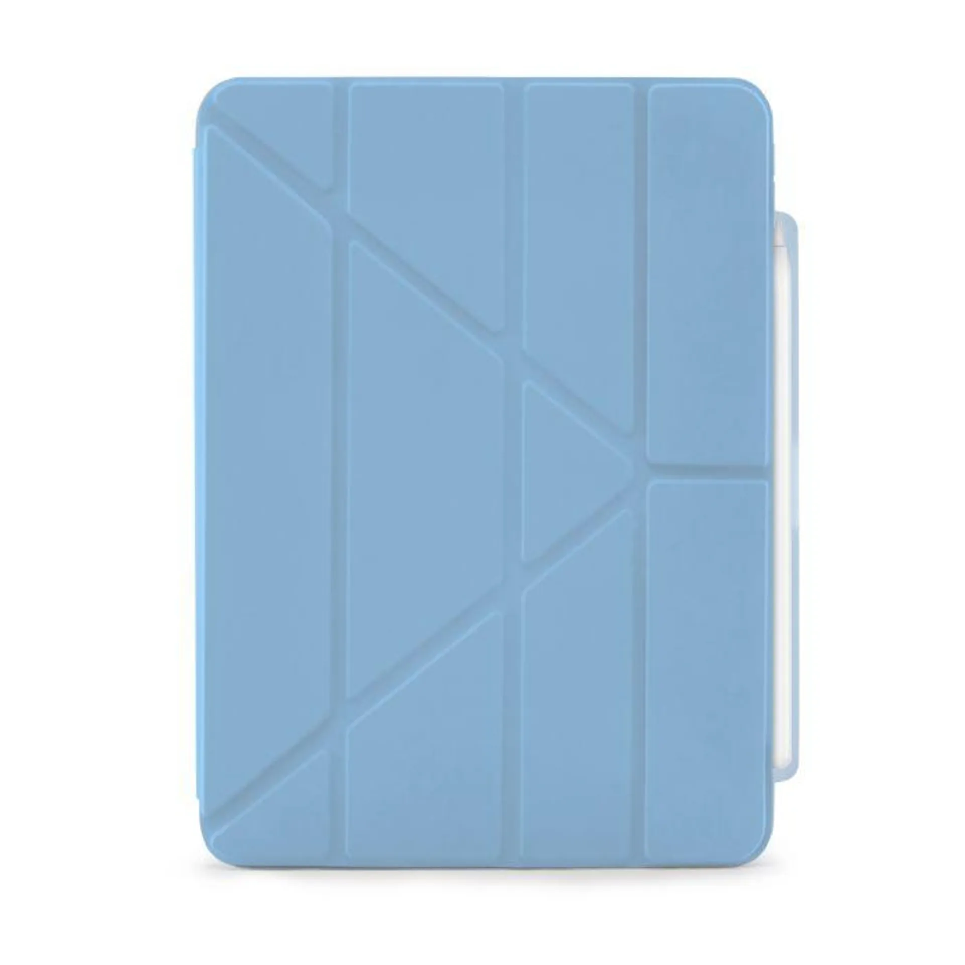 Pipetto iPad Air 11-inch (M2) / iPad Air 10.9-inch (4th/5th Gen) Origami No3 Pencil Case - Light Blue