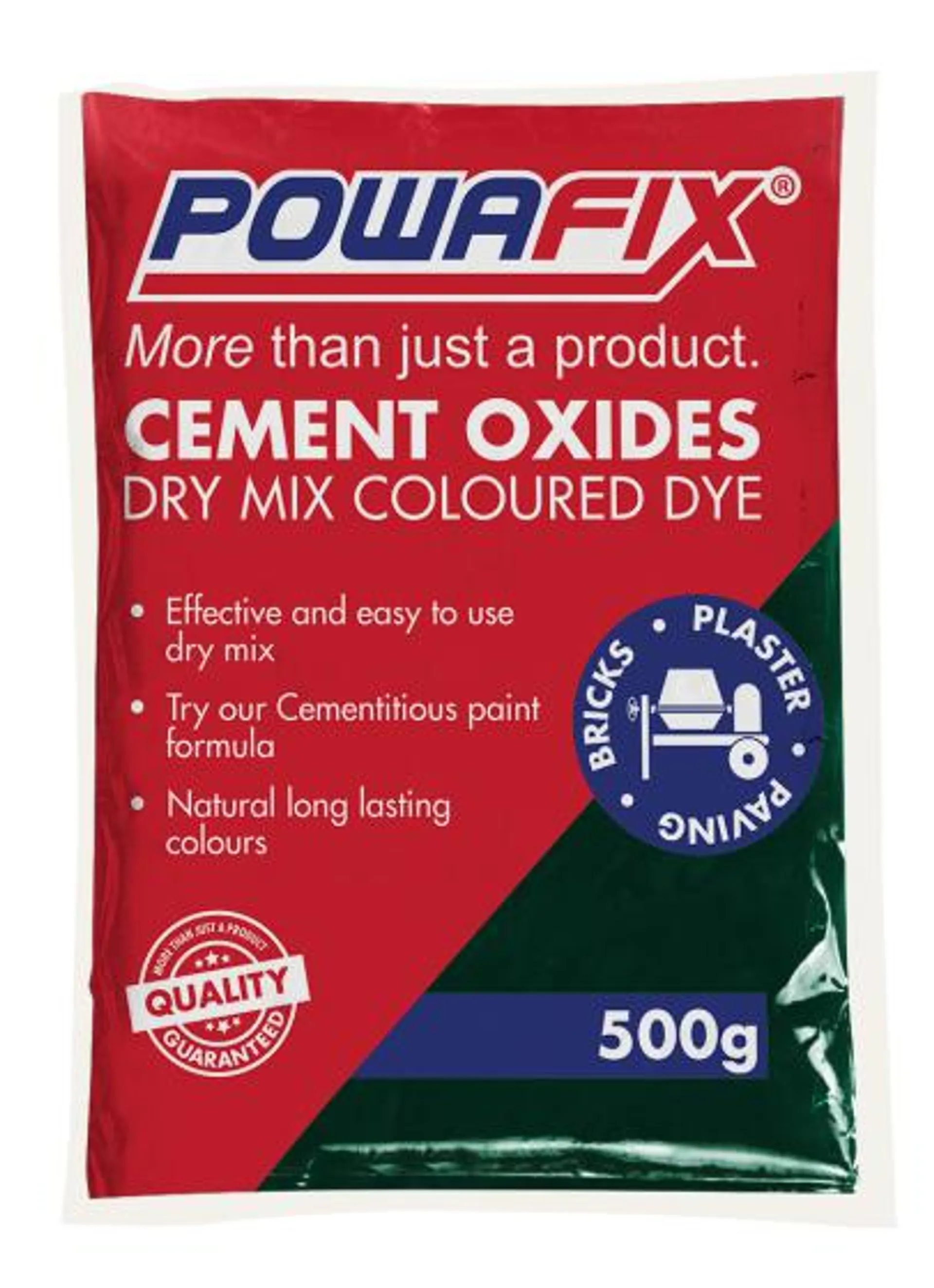 Powafix Oxide Powdered Pigment Green 500g