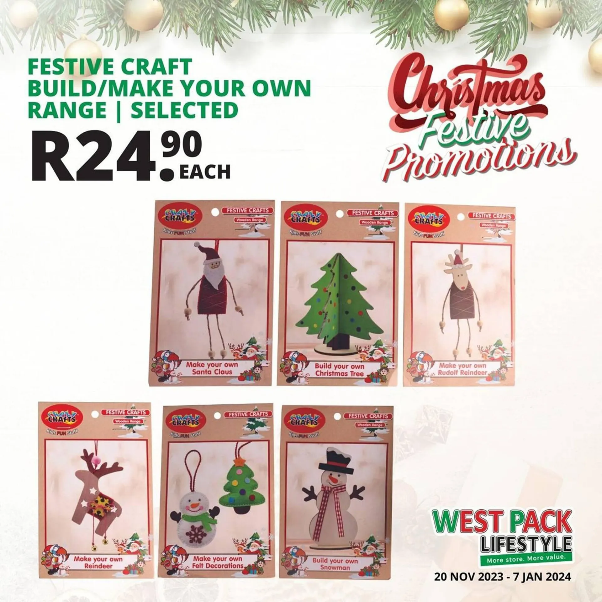 West Pack Lifestyle catalogue from 20 November to 7 January 2024 - Catalogue Page 5