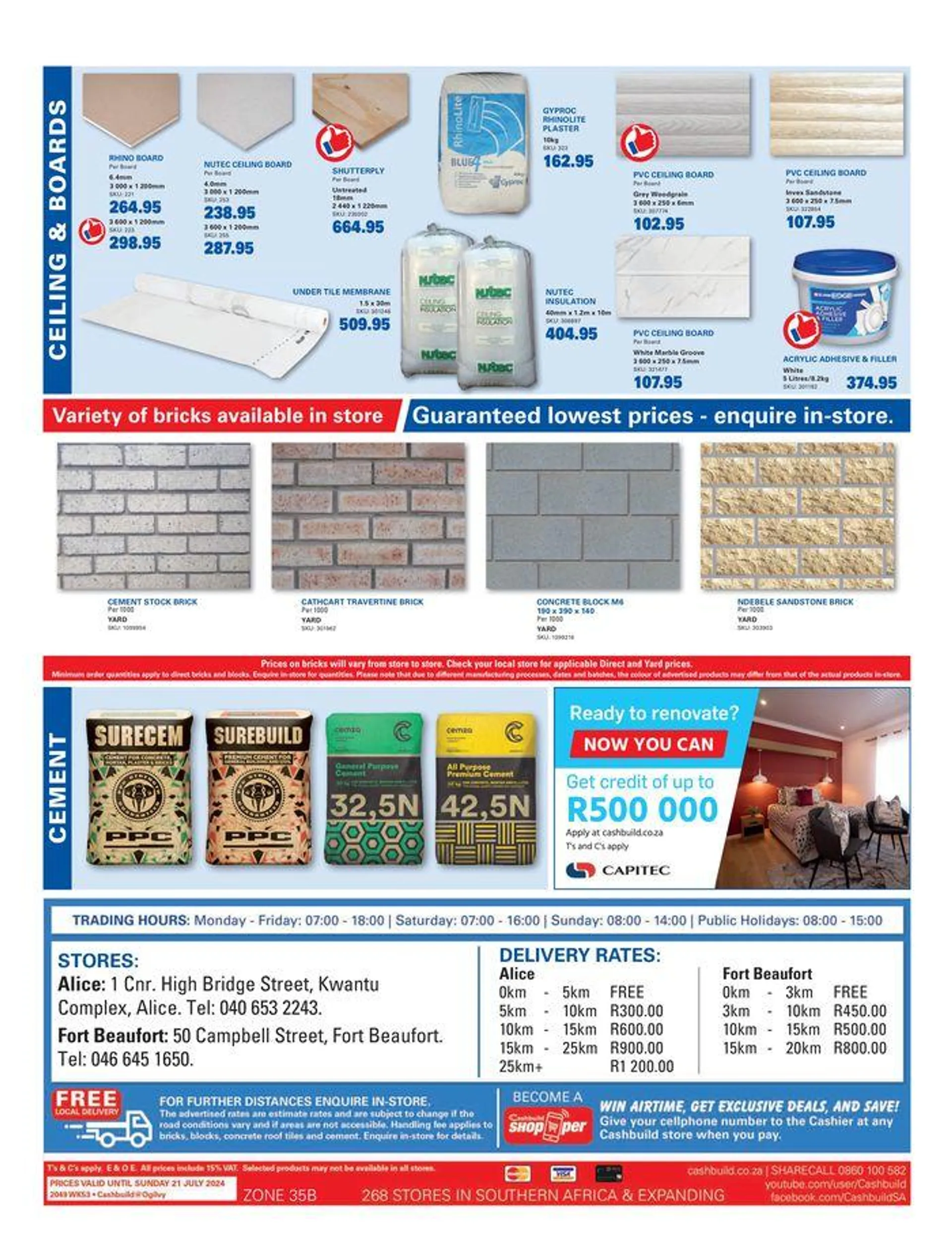 Cashbuild weekly specials from 25 June to 21 July 2024 - Catalogue Page 3