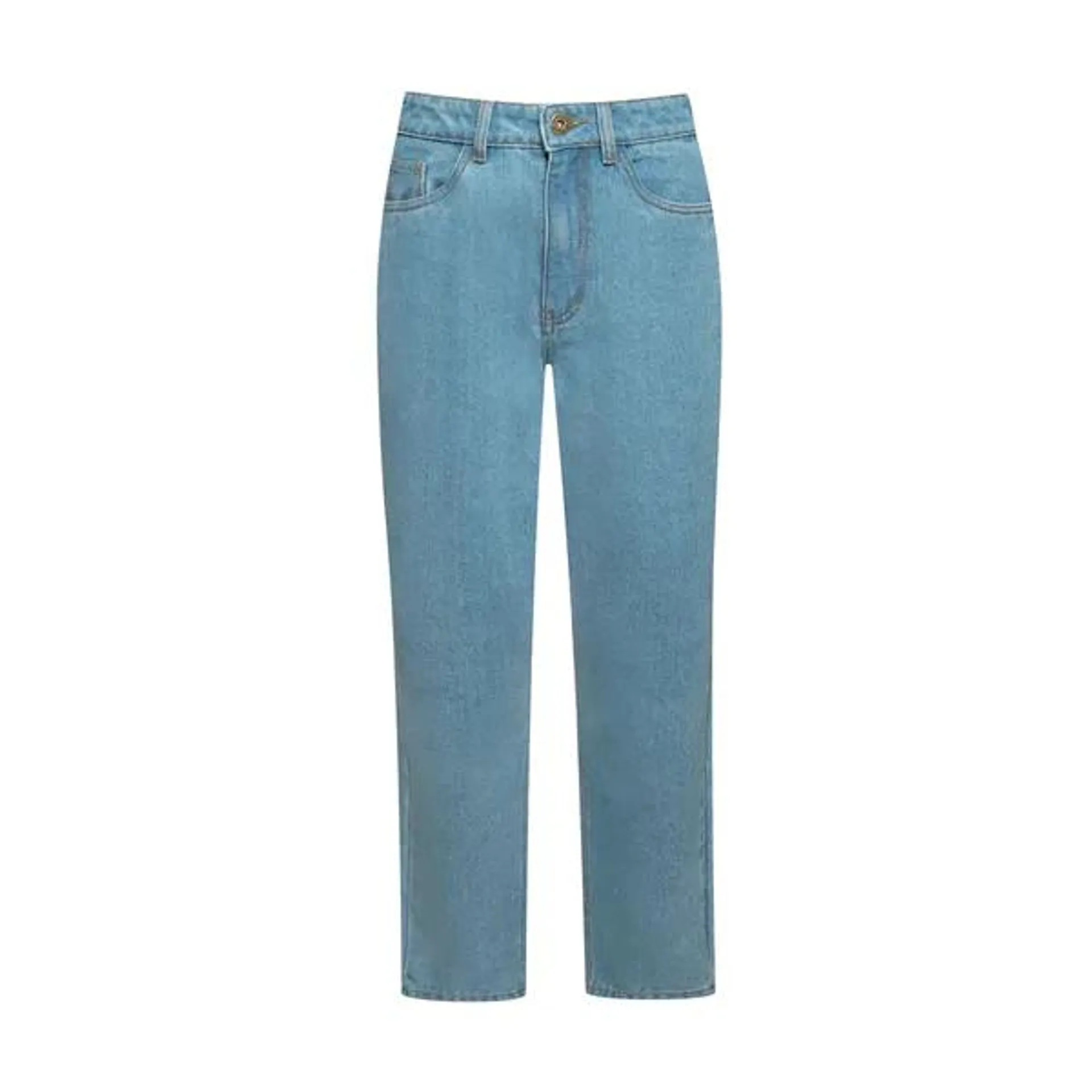 Mom denim jeans blue