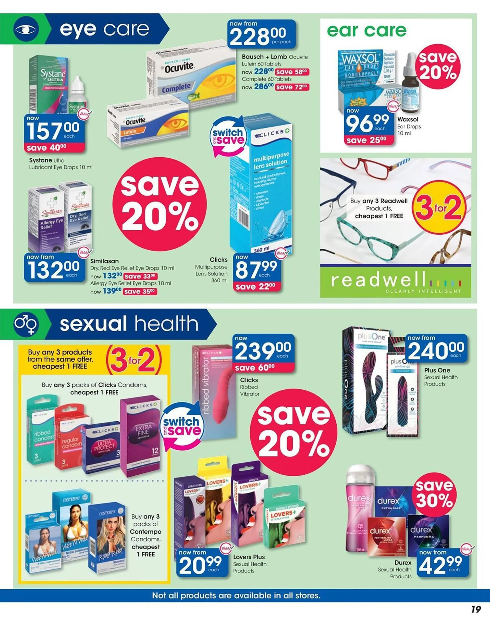 Clicks catalogue from 17 October to 13 November 2024 - Catalogue Page 19