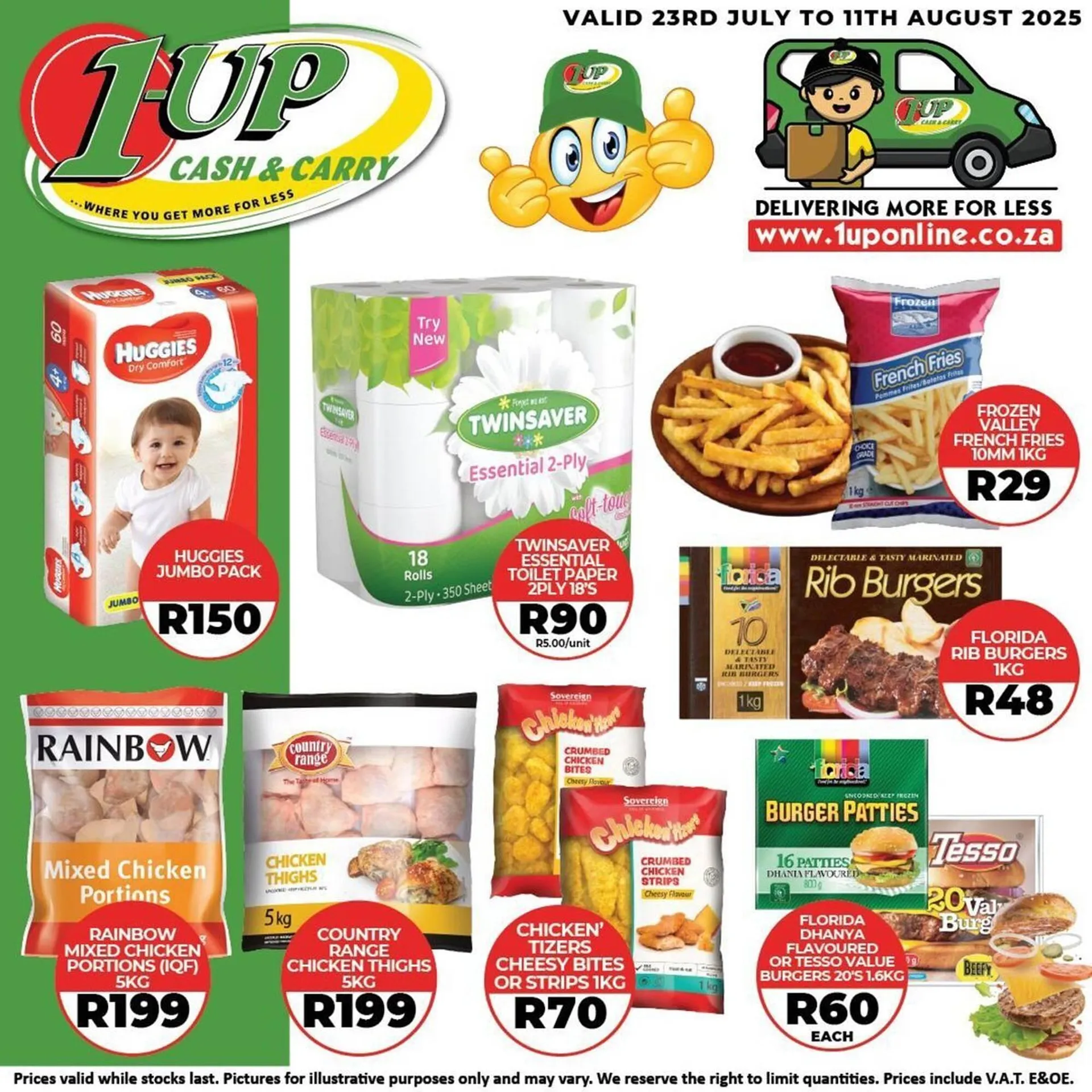 1UP catalogue from 23 July to 11 August 2025 - Catalogue Page 1