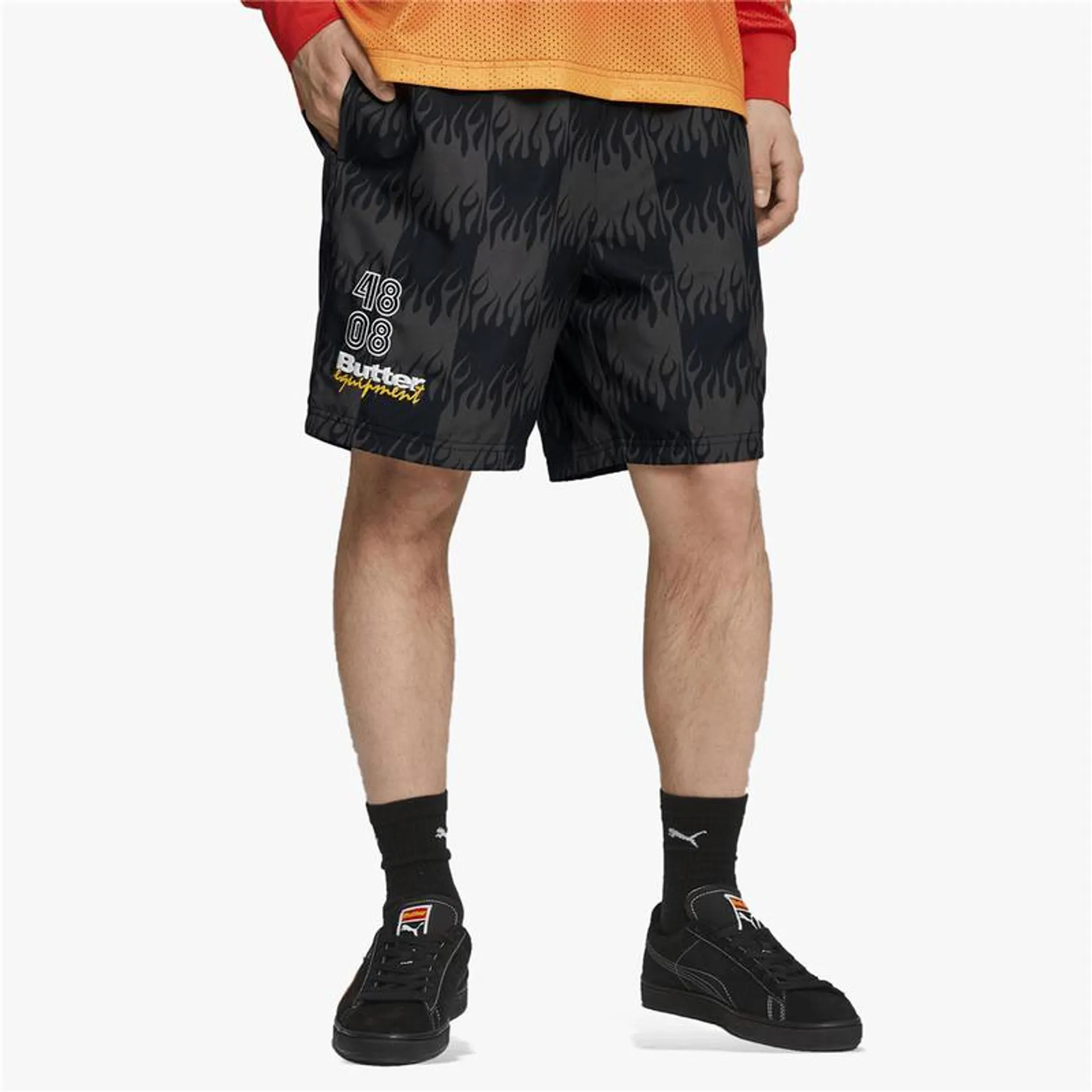 Puma x Butter Goods Men's Black Shorts