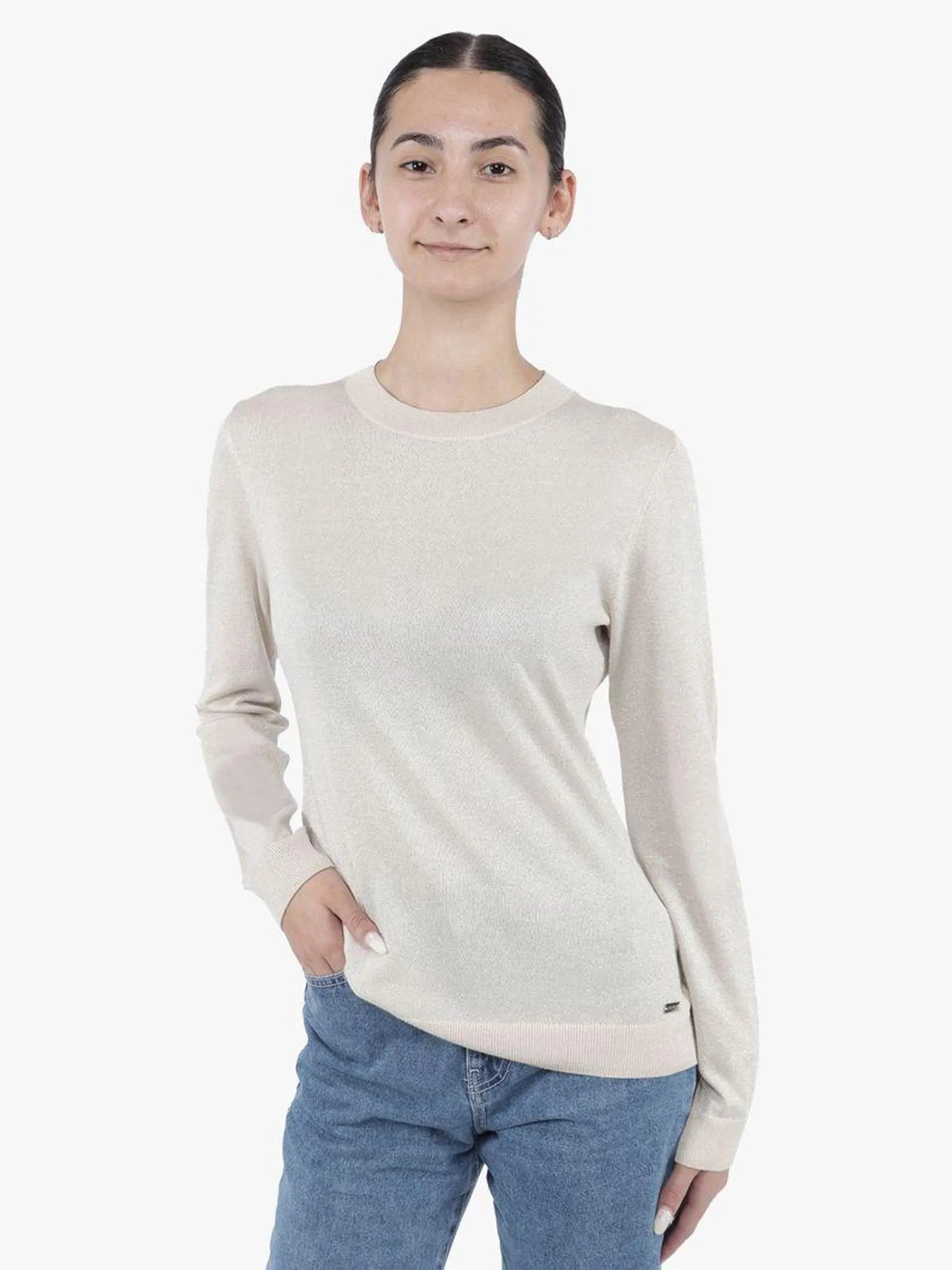 Women's Pringle Natural Eliana Turtleneck Pullover Jumper