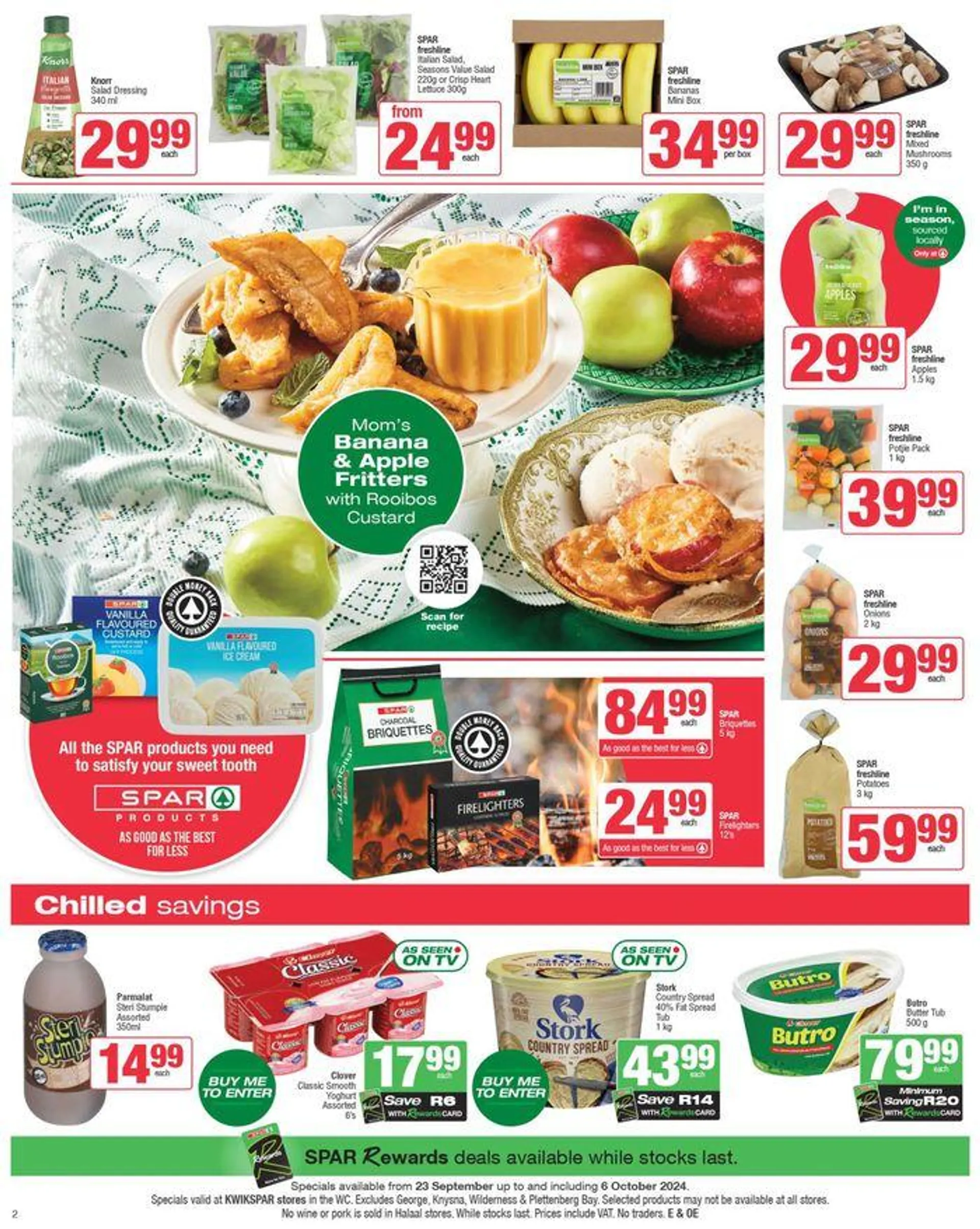 Specials KwikSpar from 23 September to 6 October 2024 - Catalogue Page 2