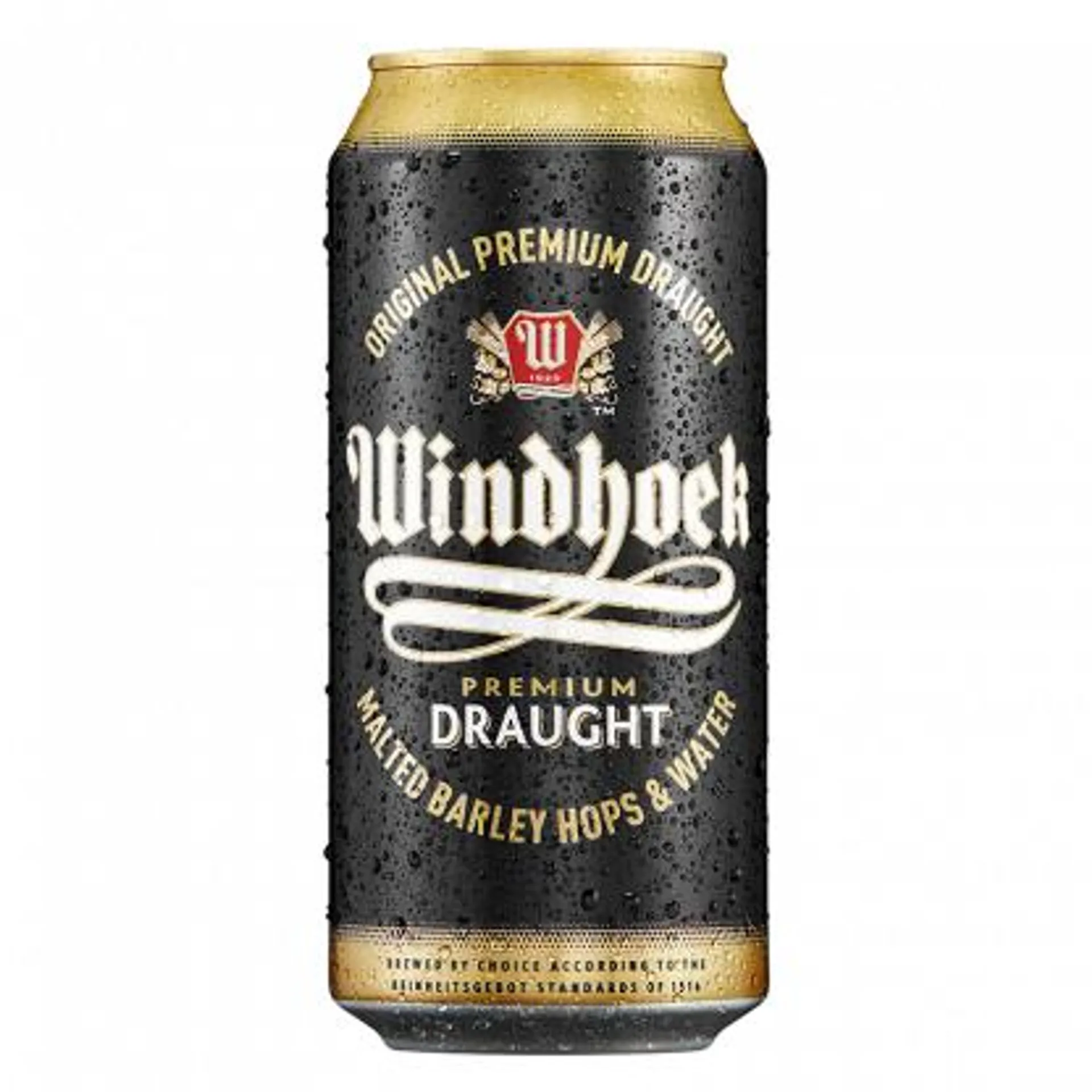 Windhoek Draught Can (24x440ML)