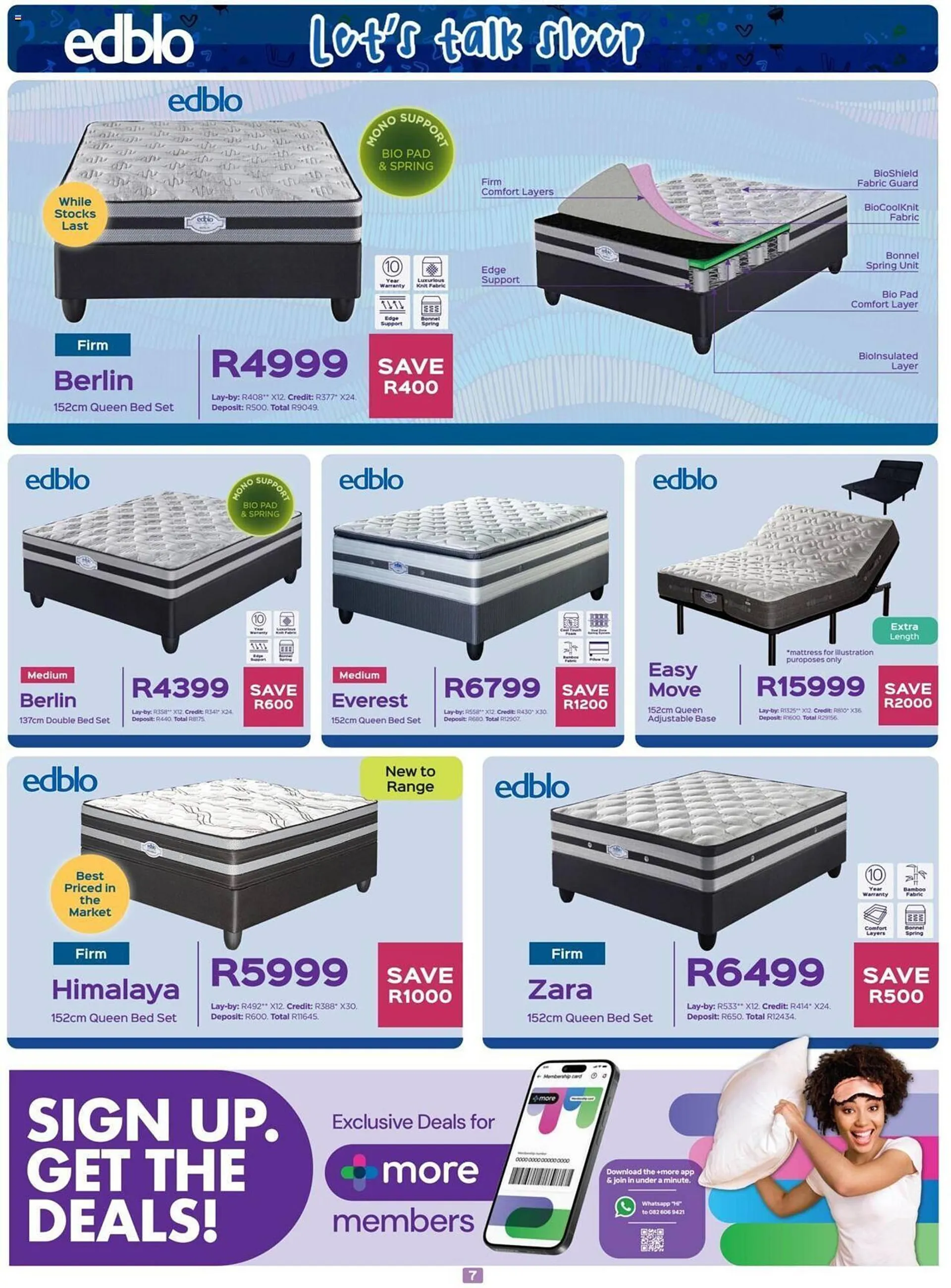 Sleepmasters catalogue from 23 September to 20 October 2024 - Catalogue Page 7