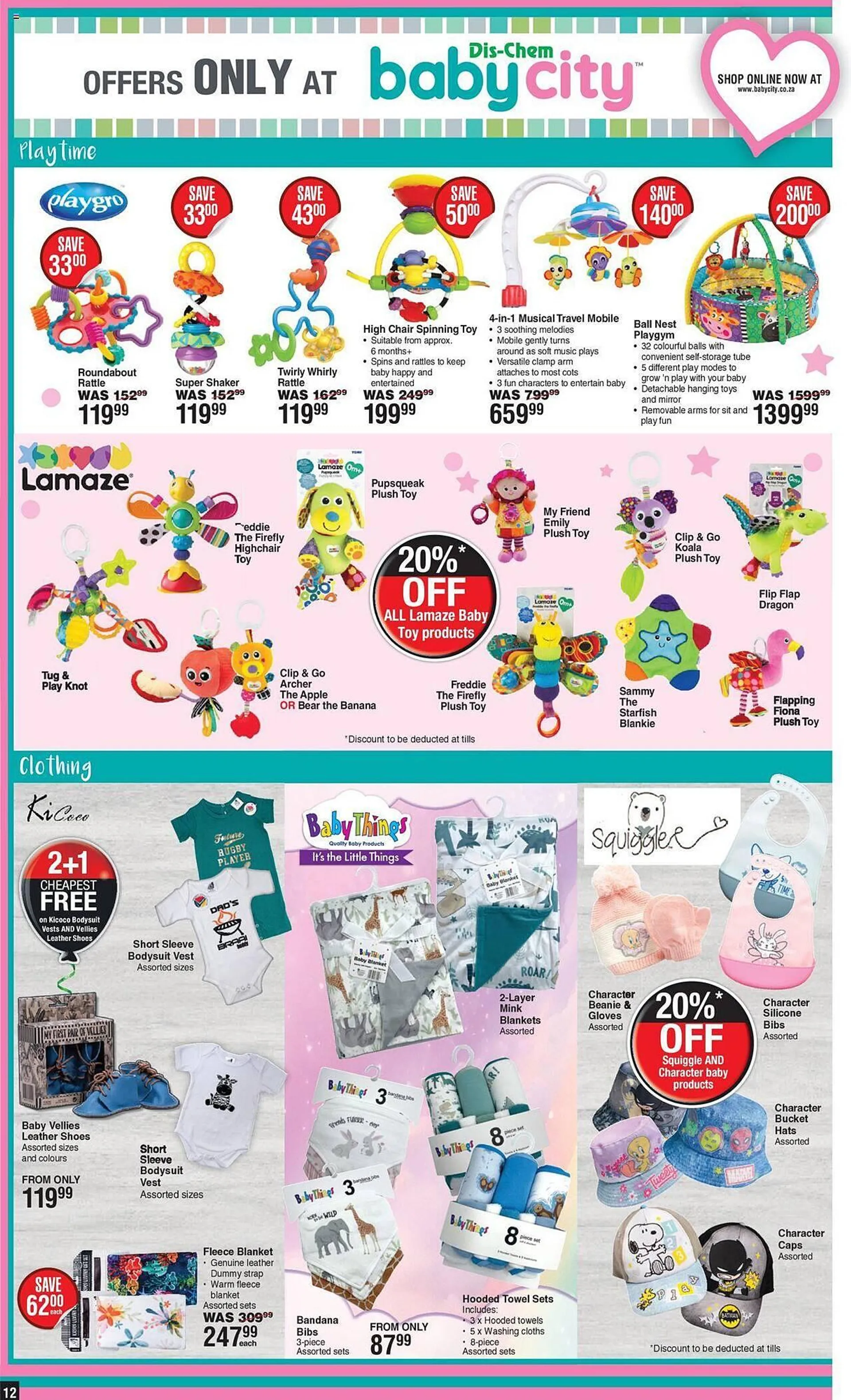 Baby City catalogue from 17 October to 10 November 2024 - Catalogue Page 12