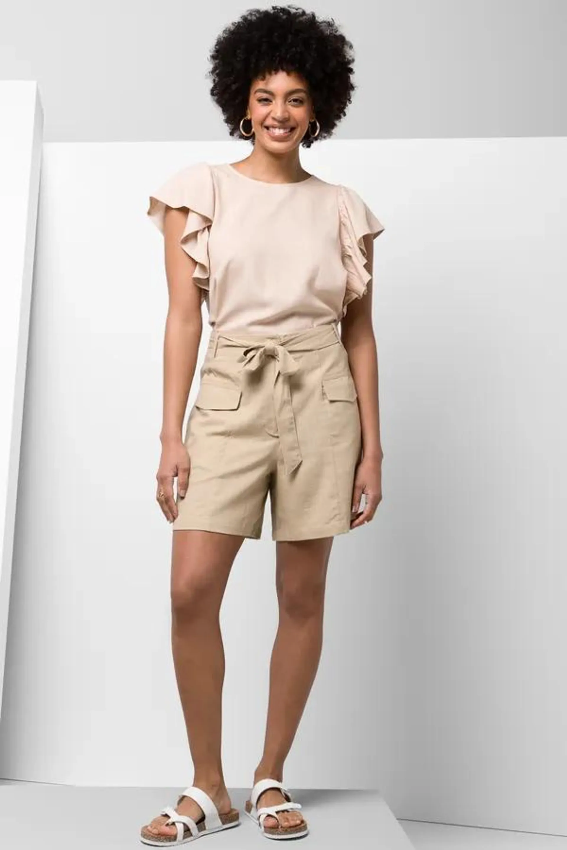 Bermuda shorts natural