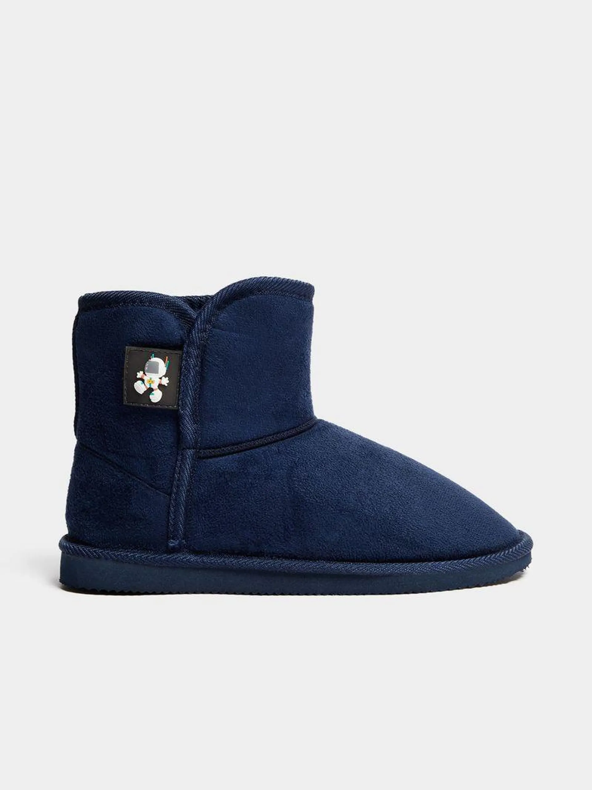 Jet Older Boys Navy Comfy Boot