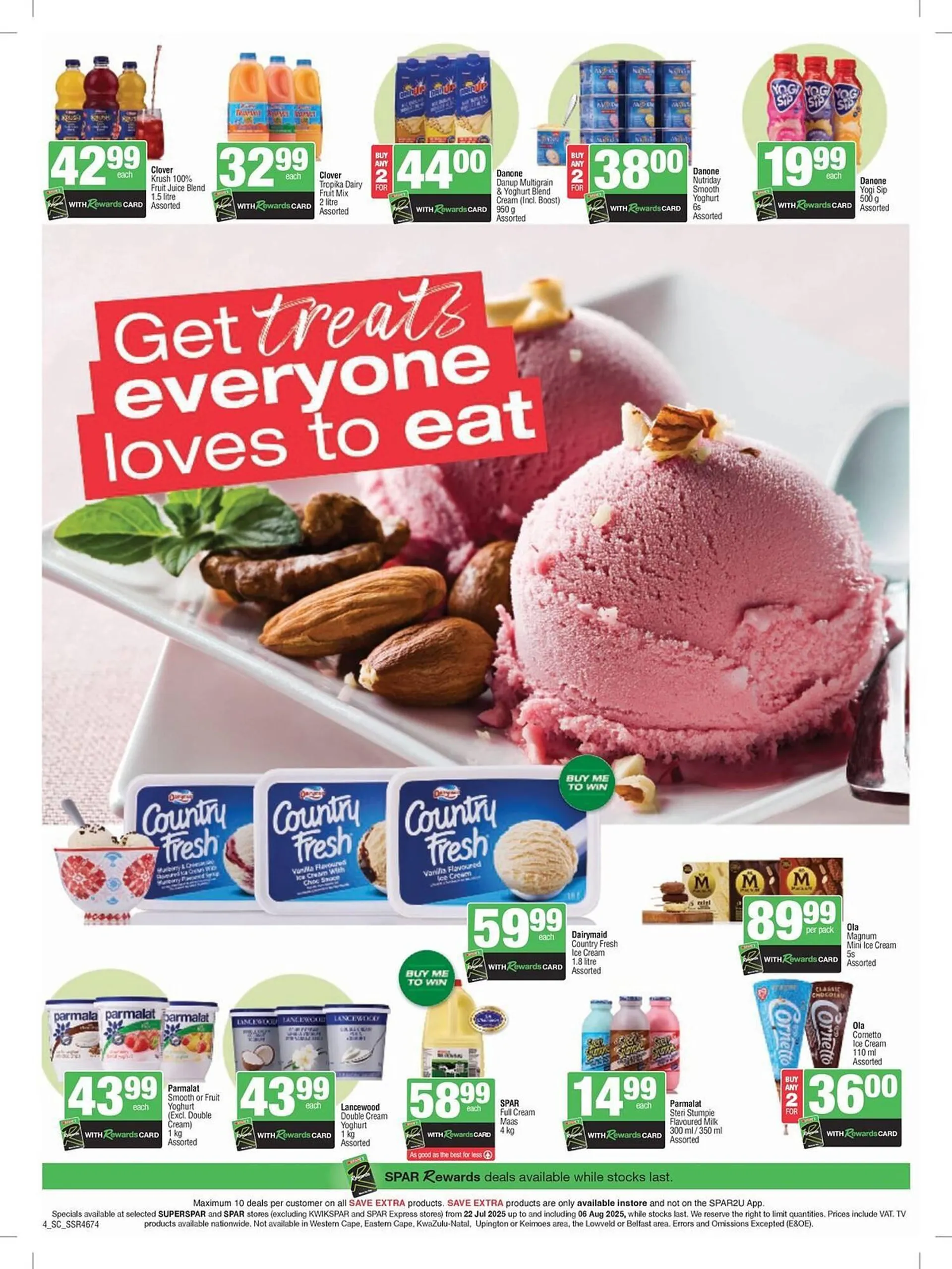 KwikSpar catalogue from 24 July to 6 August 2025 - Catalogue Page 1