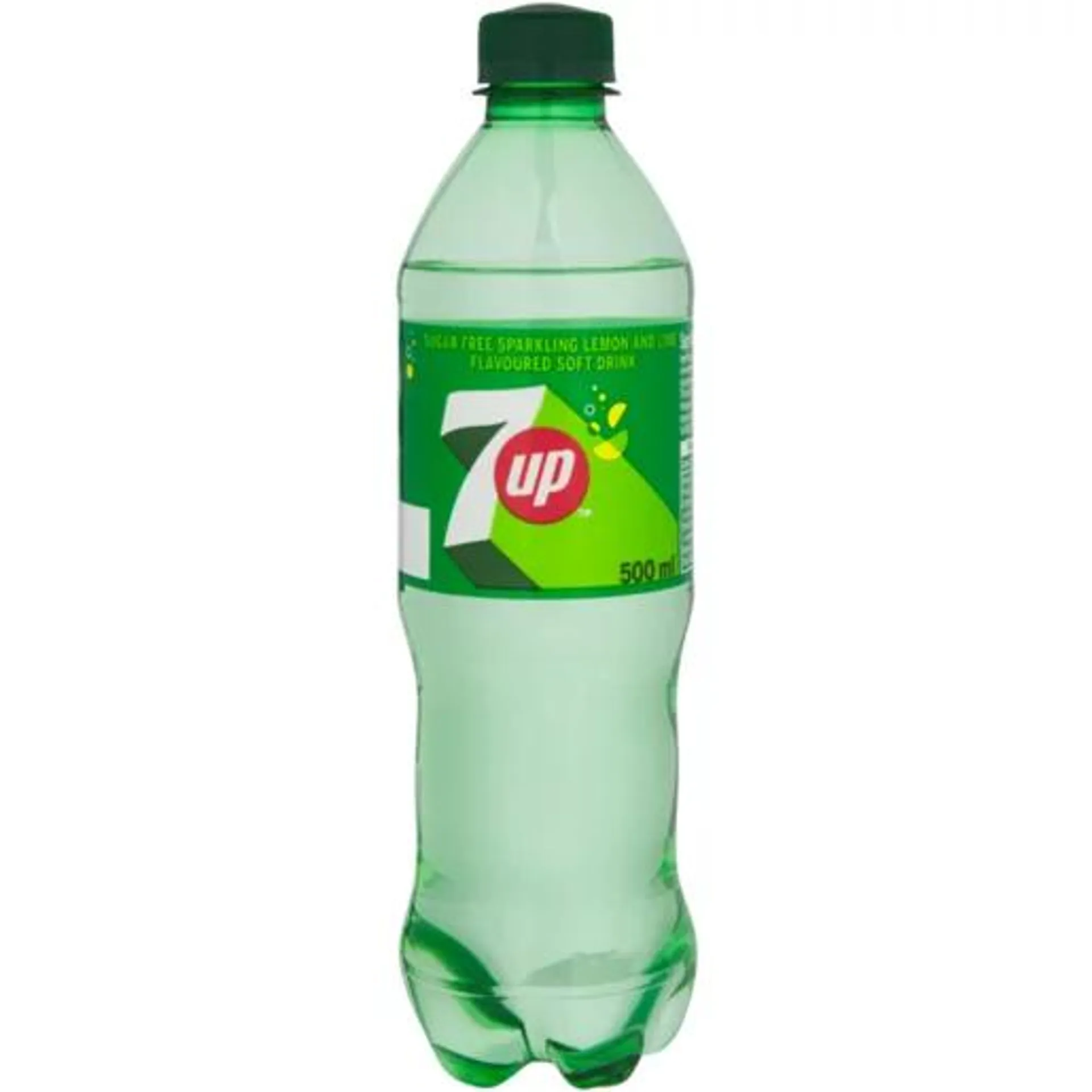 7UP Lemon and Lime Flavoured Sugar Free Soft Drink 500ml