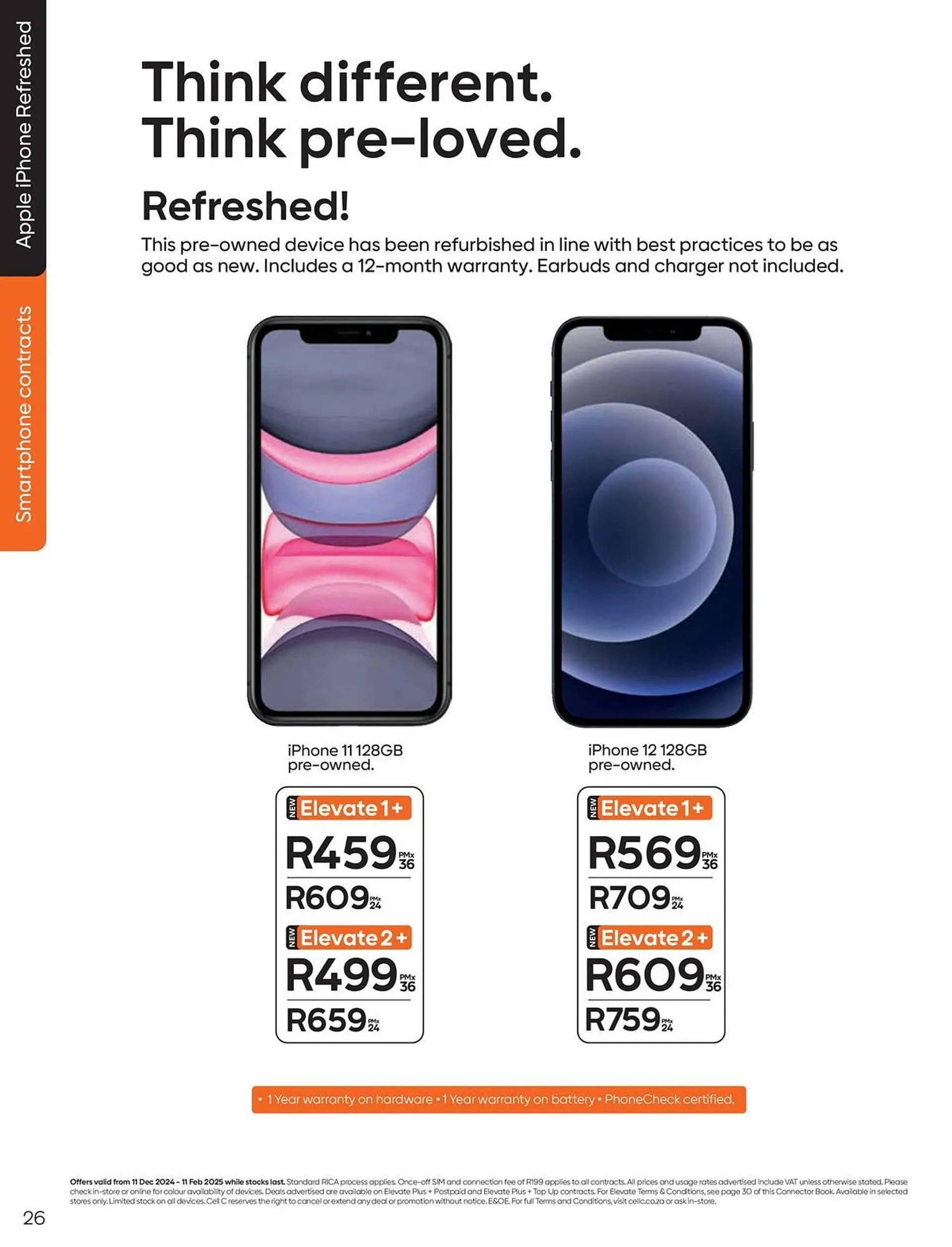 Cell C catalogue from 12 December to 11 February 2025 - Catalogue Page 26