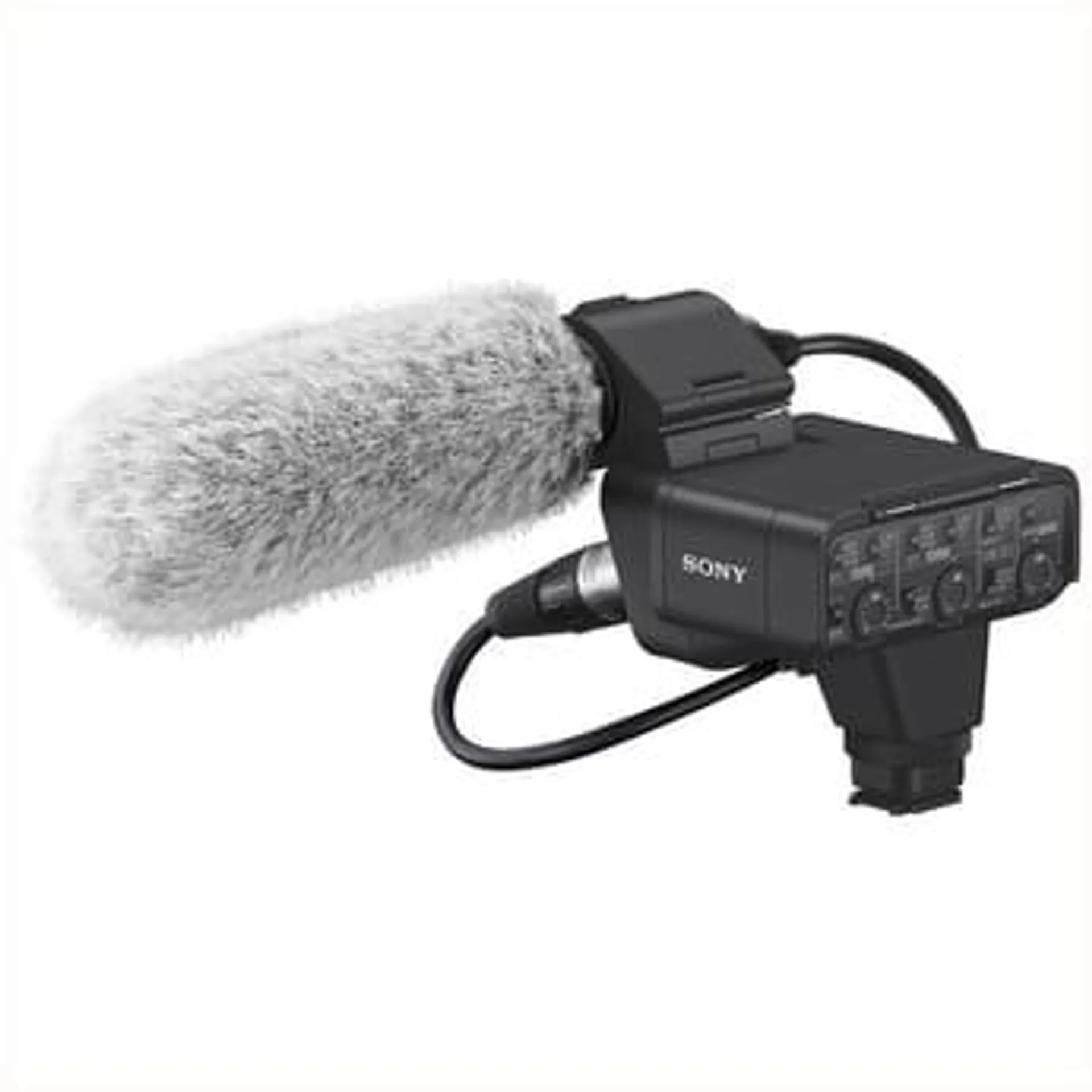 Sony XLR-K3M Dual-Channel Digital XLR Audio Adaptor with Shotgun Microphone