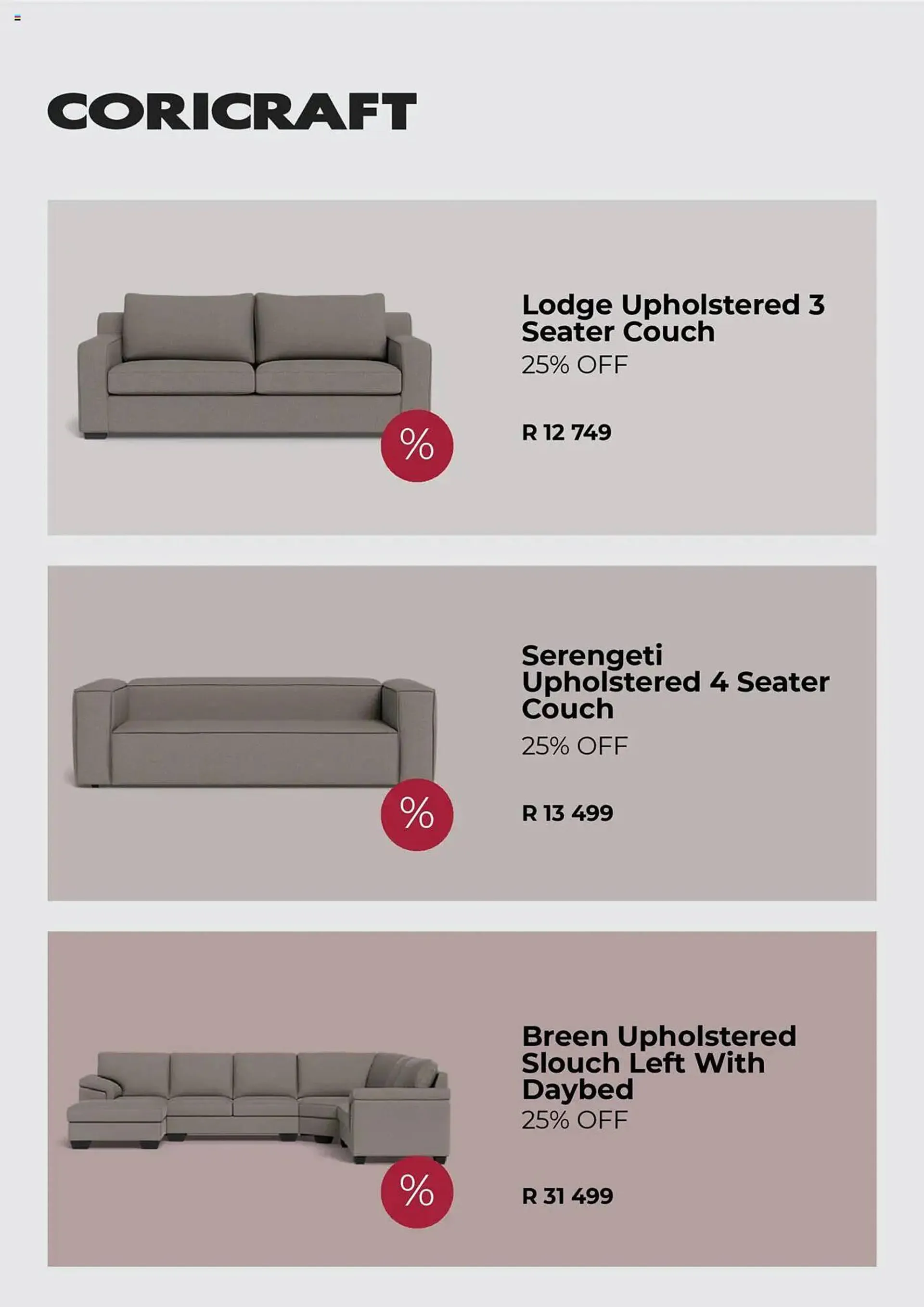 Coricraft catalogue from 23 July to 20 August 2025 - Catalogue Page 1