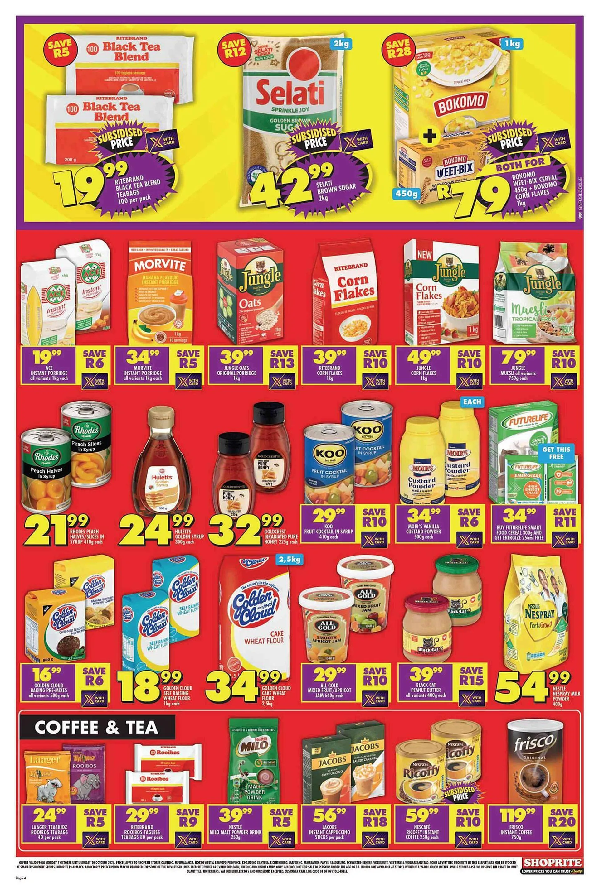 Shoprite catalogue from 7 October to 20 October 2024 - Catalogue Page 4