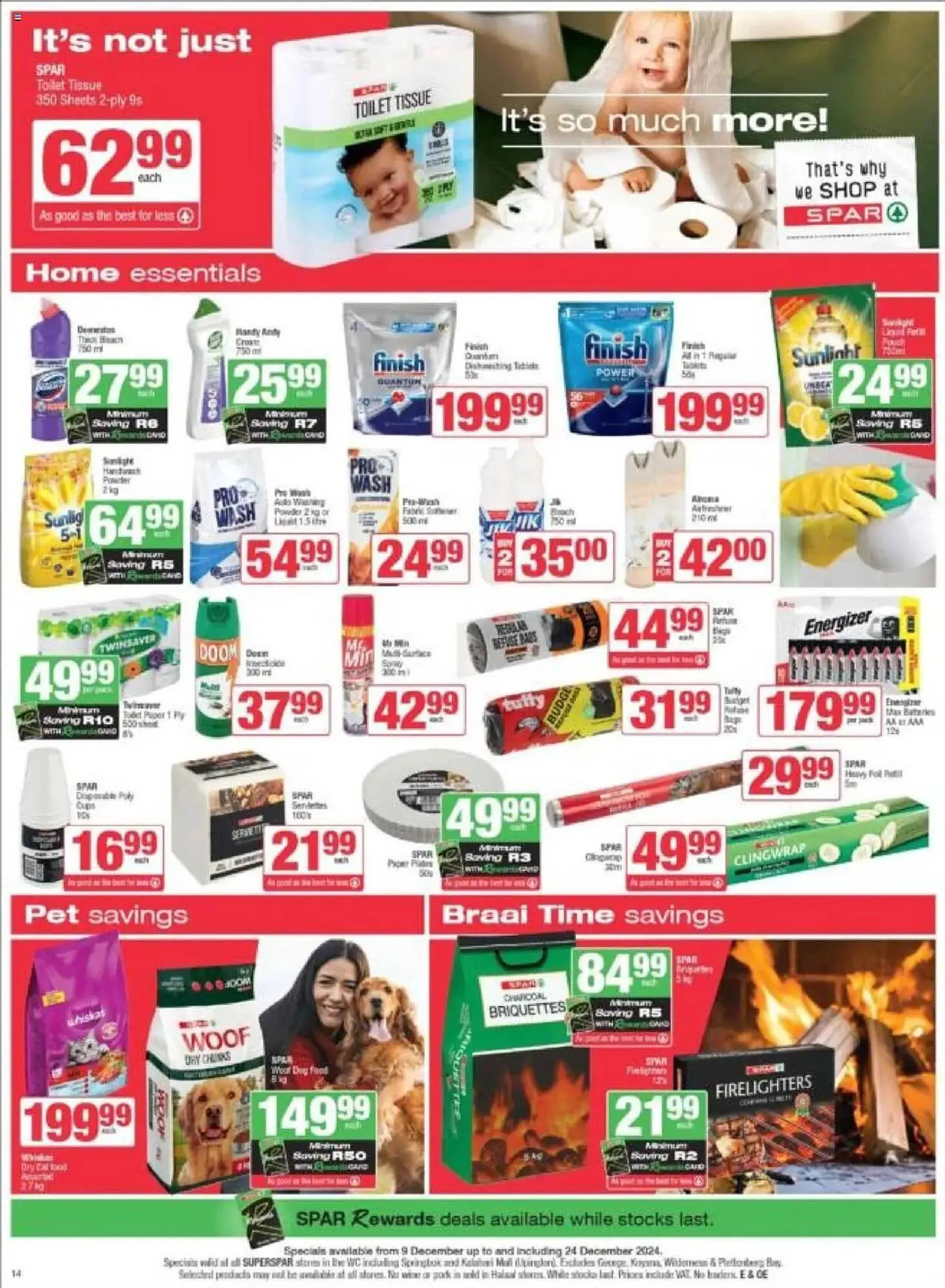 Spar catalogue from 9 December to 24 December 2024 - Catalogue Page 14