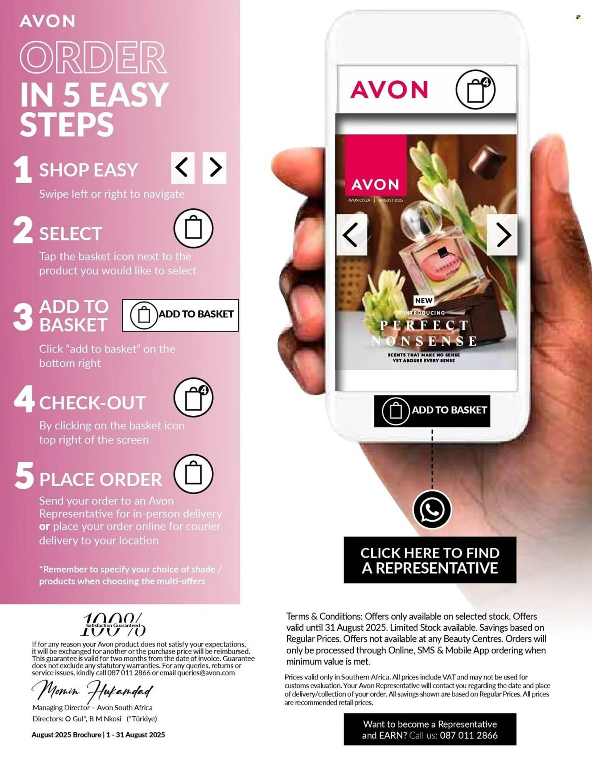 AVON catalogue from 1 August to 31 August 2025 - Catalogue Page 1