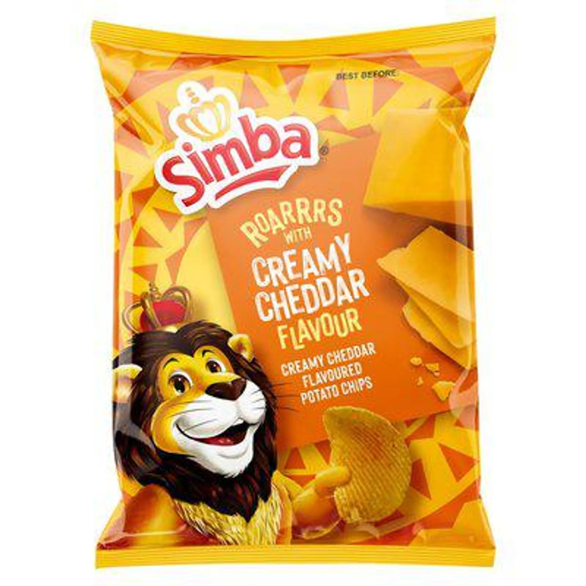 Simba Potato Chips Creamy Cheddar 120g