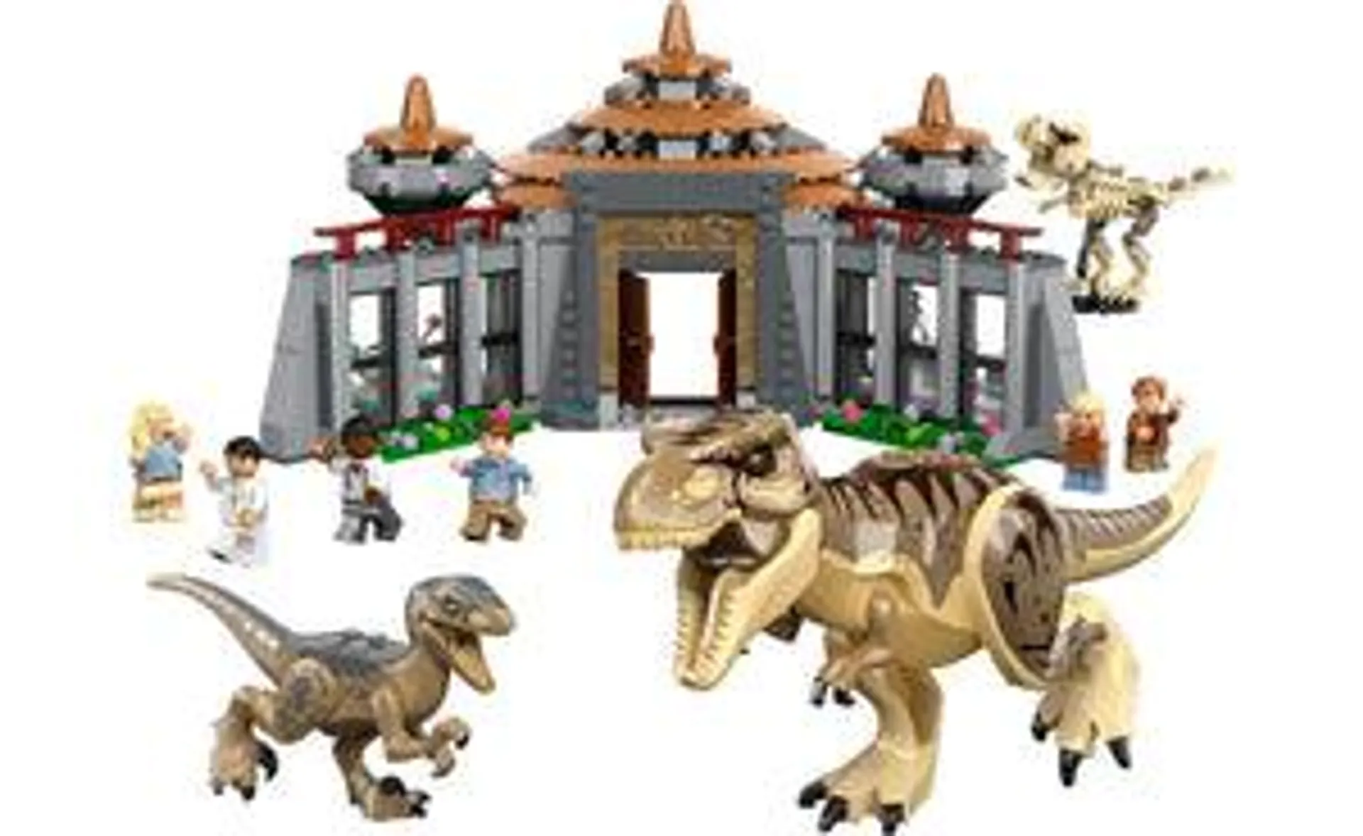 76961 | LEGO® Jurassic World™ Visitor Center: T. rex & Raptor Attack