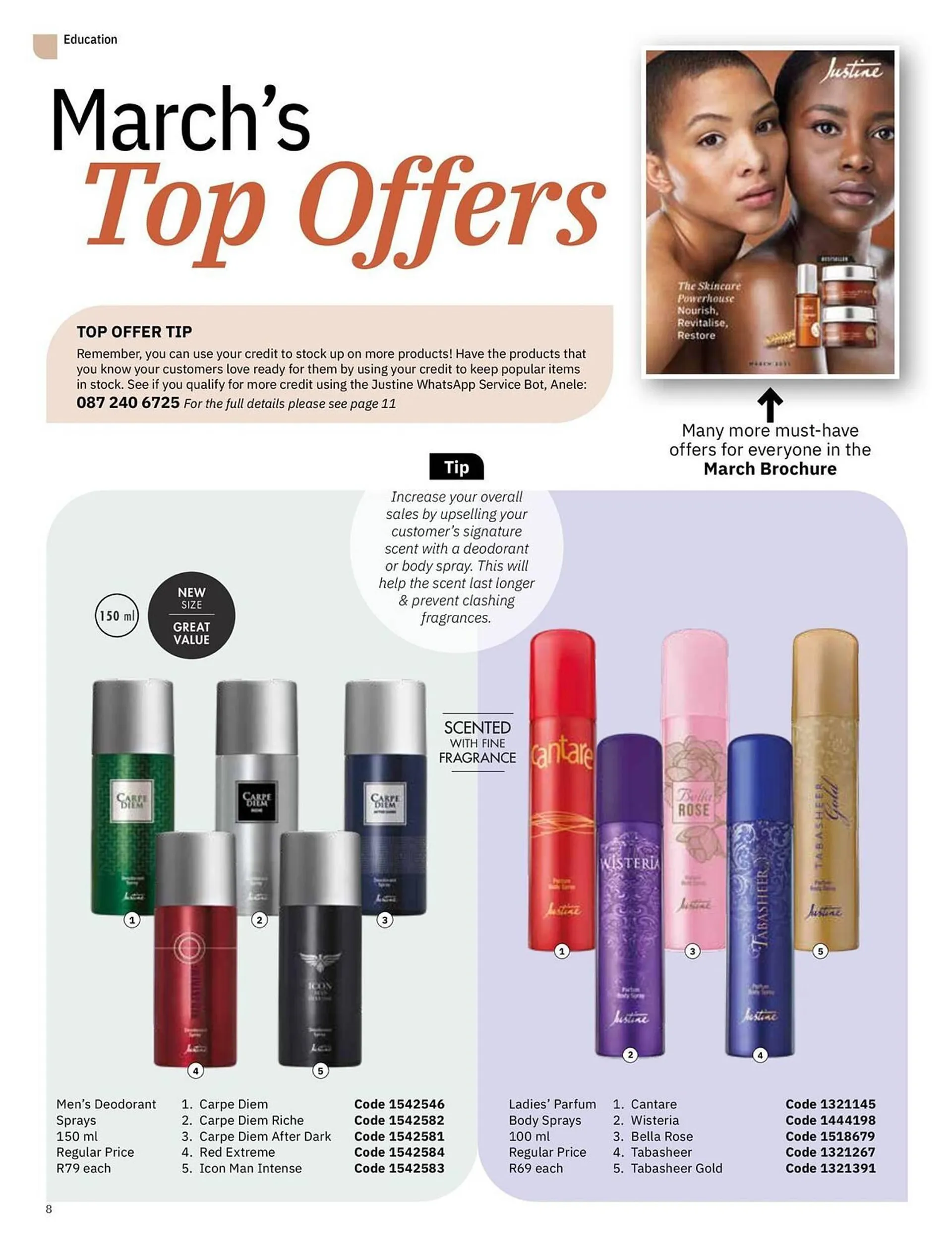 Justine catalogue from 3 March to 31 March 2025 - Catalogue Page 2