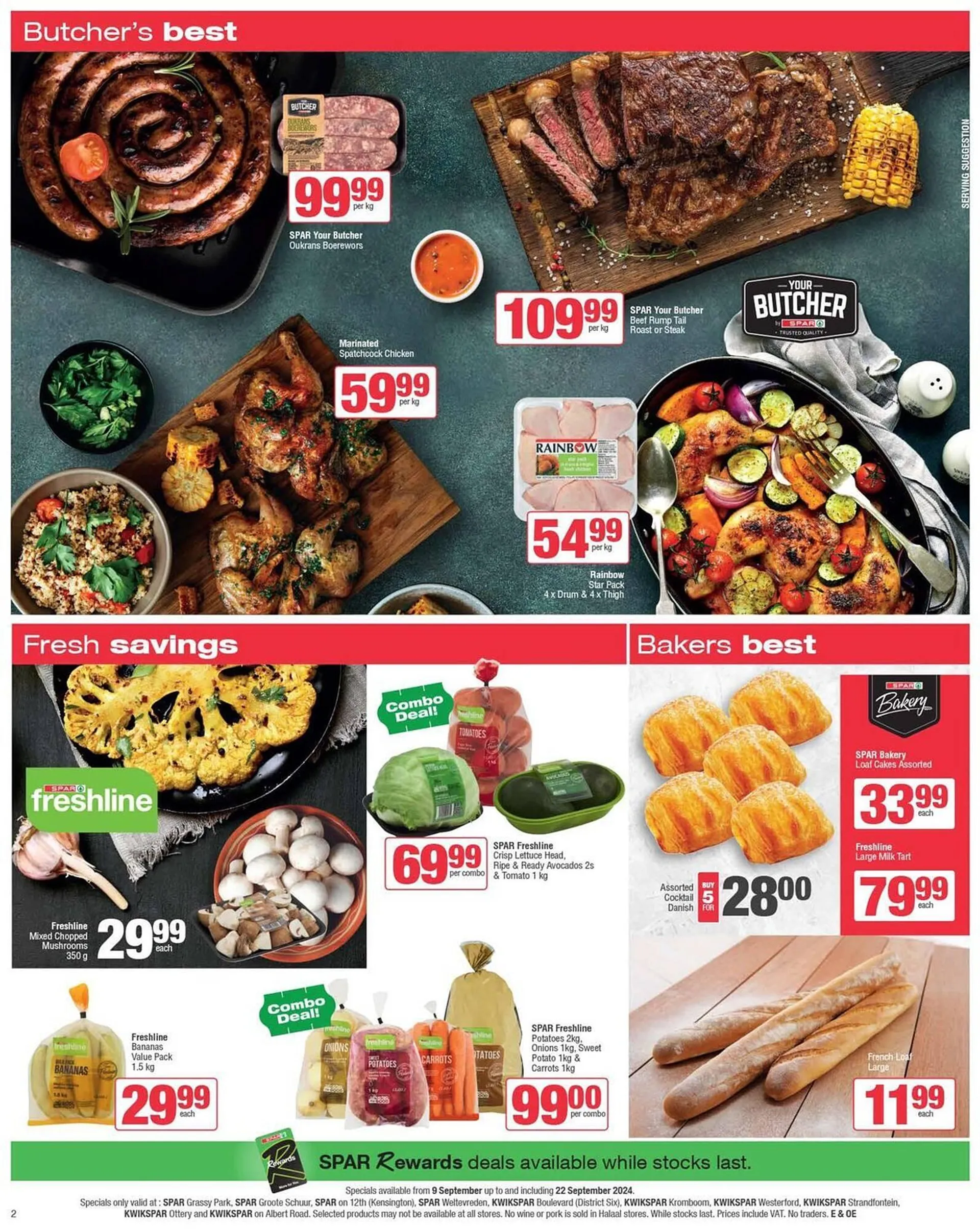 Spar catalogue from 9 September to 22 September 2024 - Catalogue Page 2