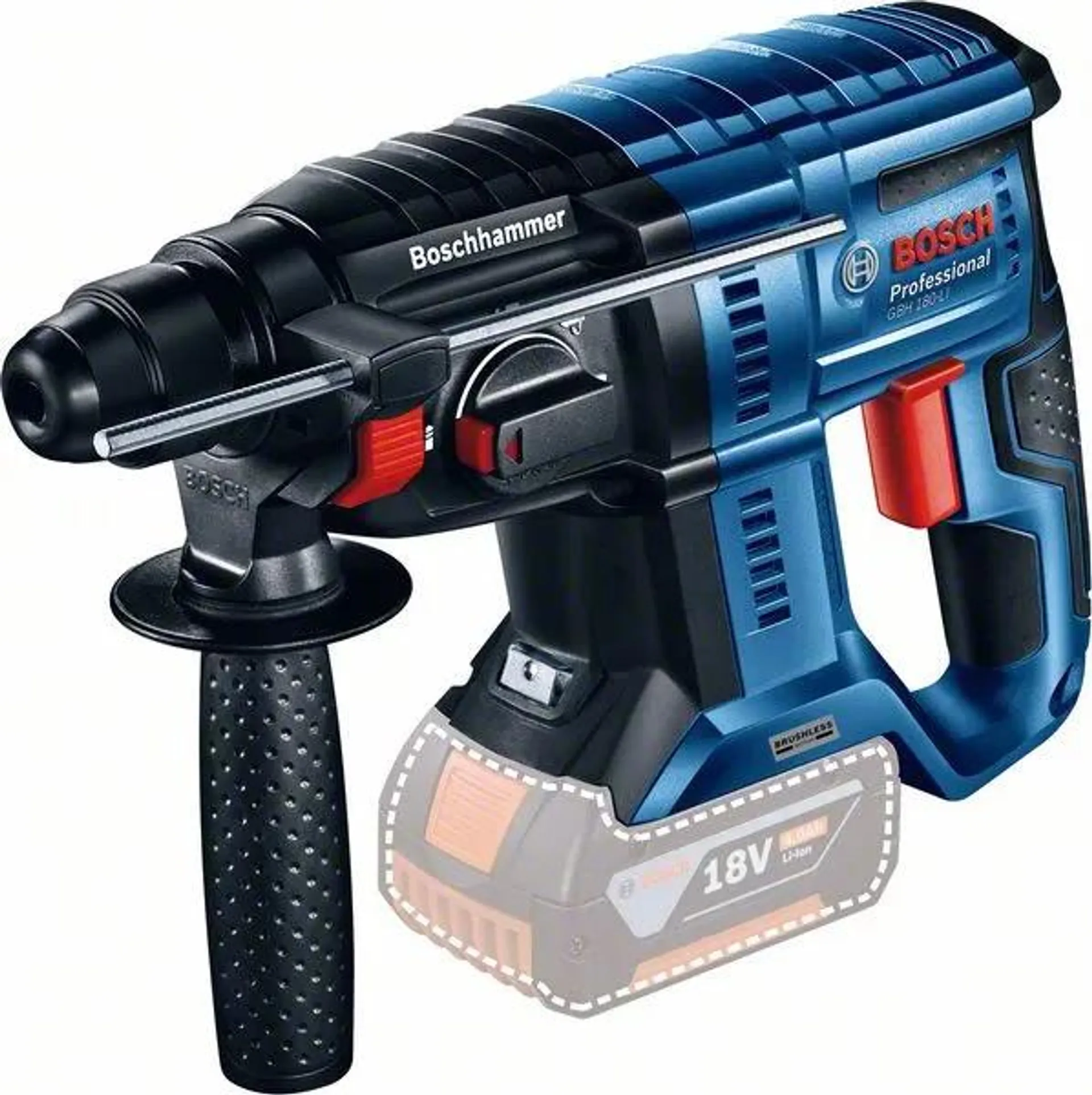 Bosch Cordless Rotary Hammer Drill With SDS Plus (GBH 180-LI)