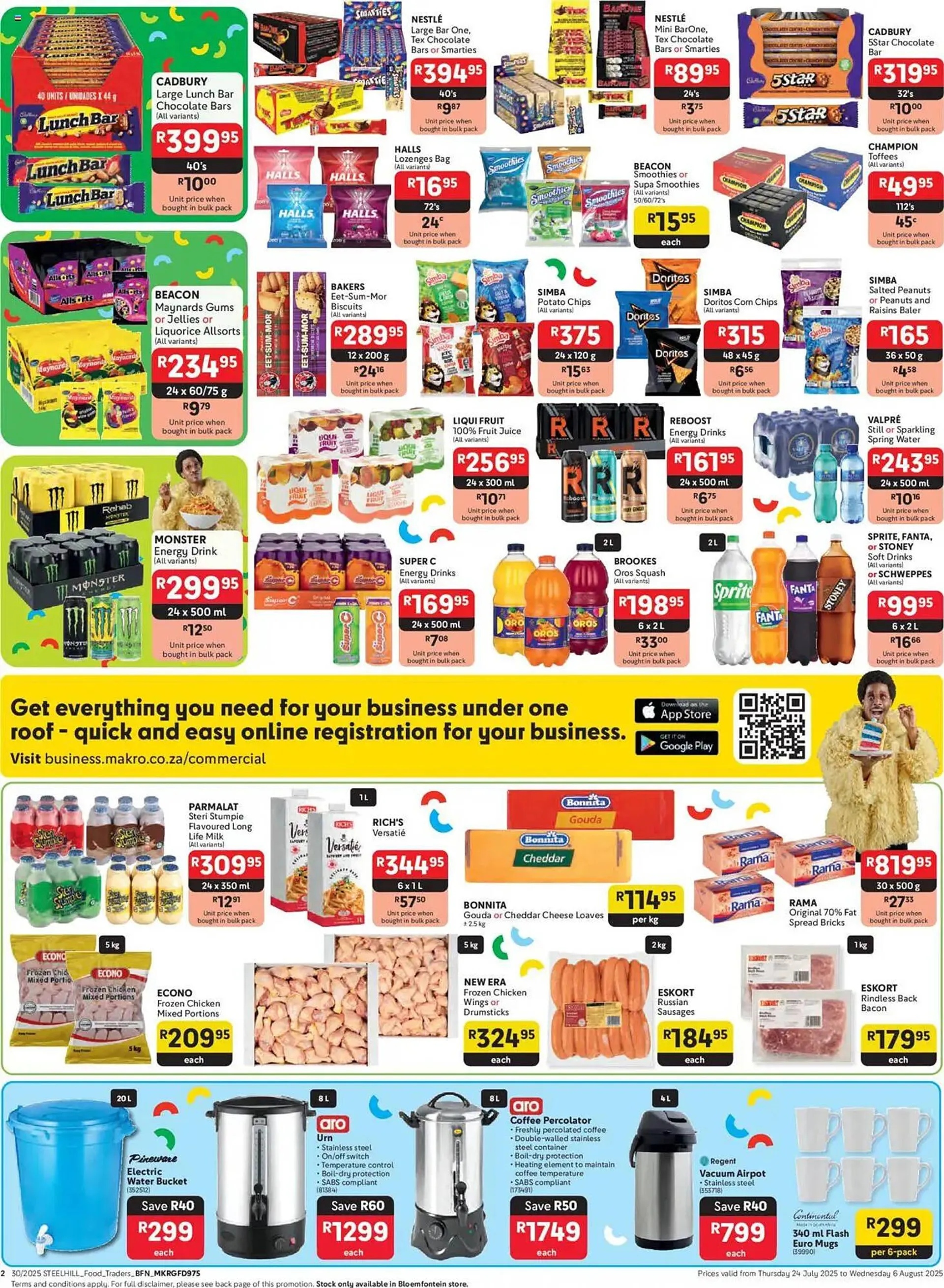 Makro catalogue from 24 July to 6 August 2025 - Catalogue Page 1