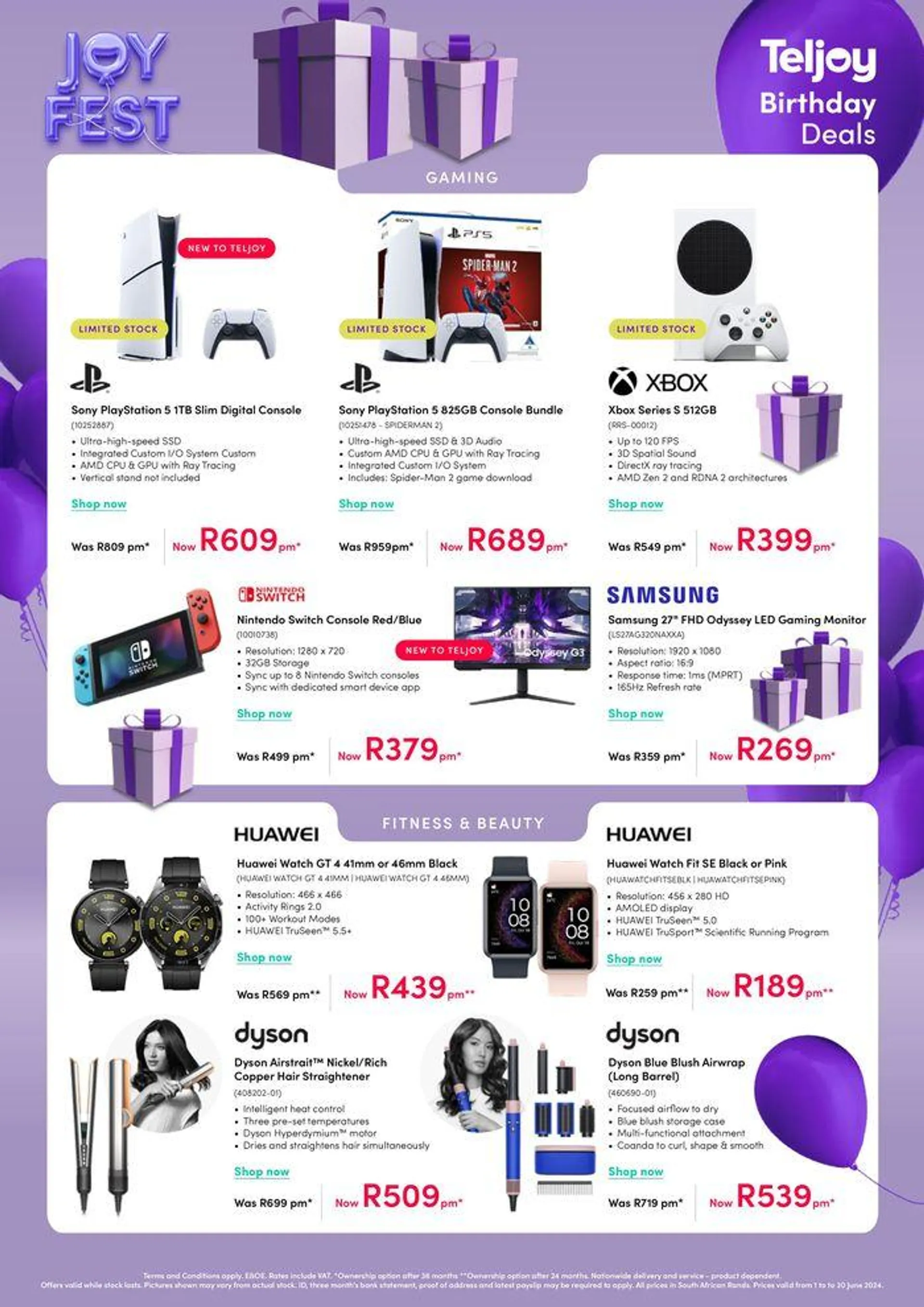 THE BEST BIRTHDAY DEALS from 4 June to 30 June 2024 - Catalogue Page 7