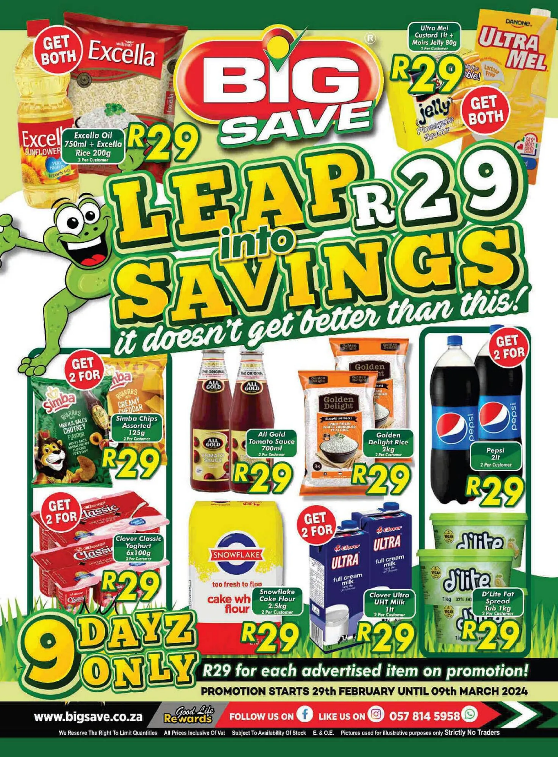 Big Save catalogue - 29 February 9 March 2024 - Page 1
