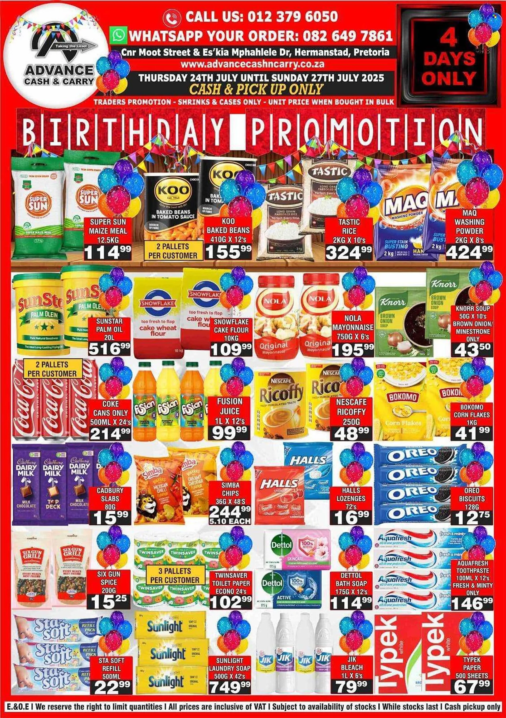 Advance Cash n Carry catalogue - 1