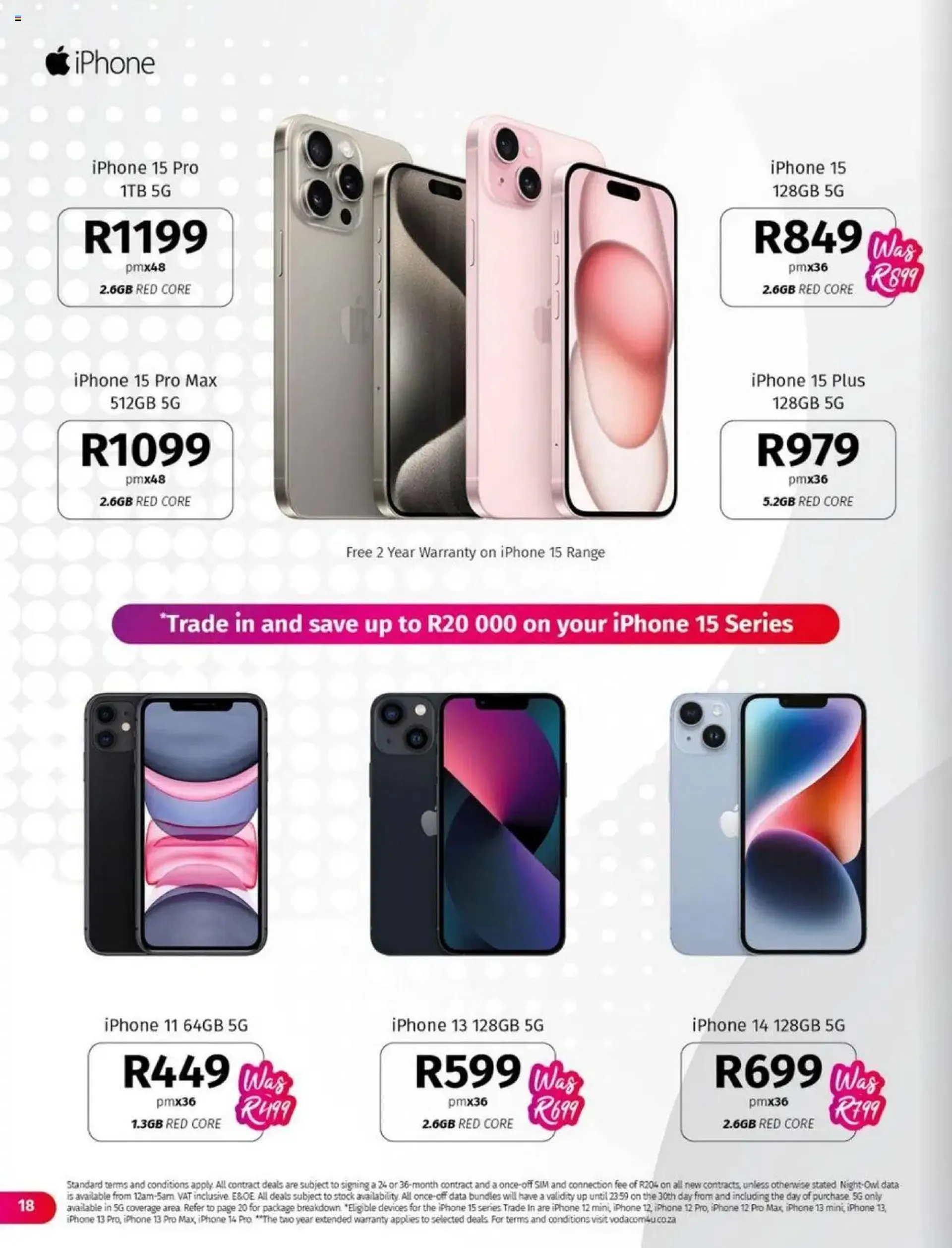 Vodacom Deals from 5 July to 6 August 2024 - Catalogue Page 18