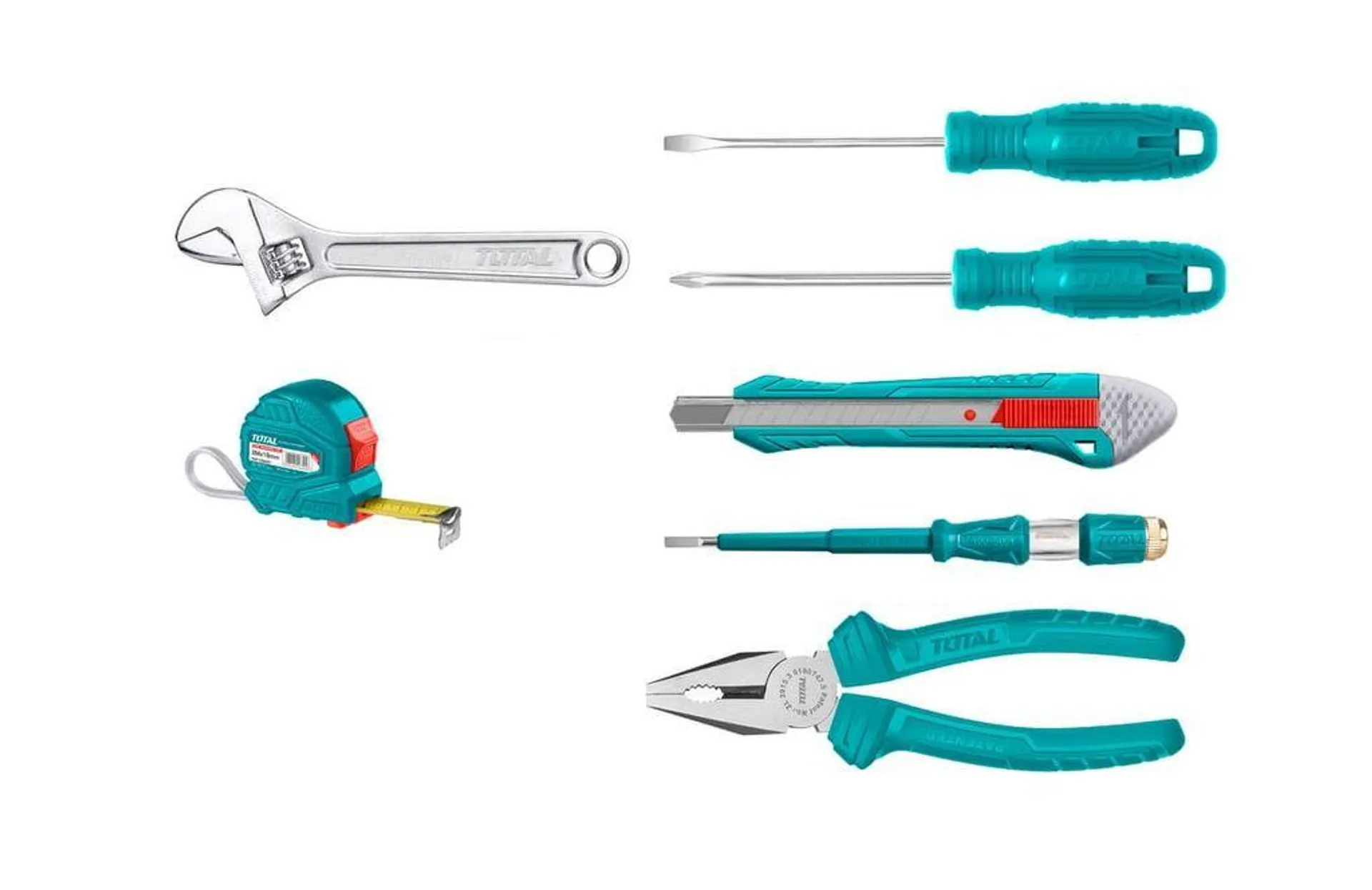 Total Tools 7 Pcs Hand Tools Set