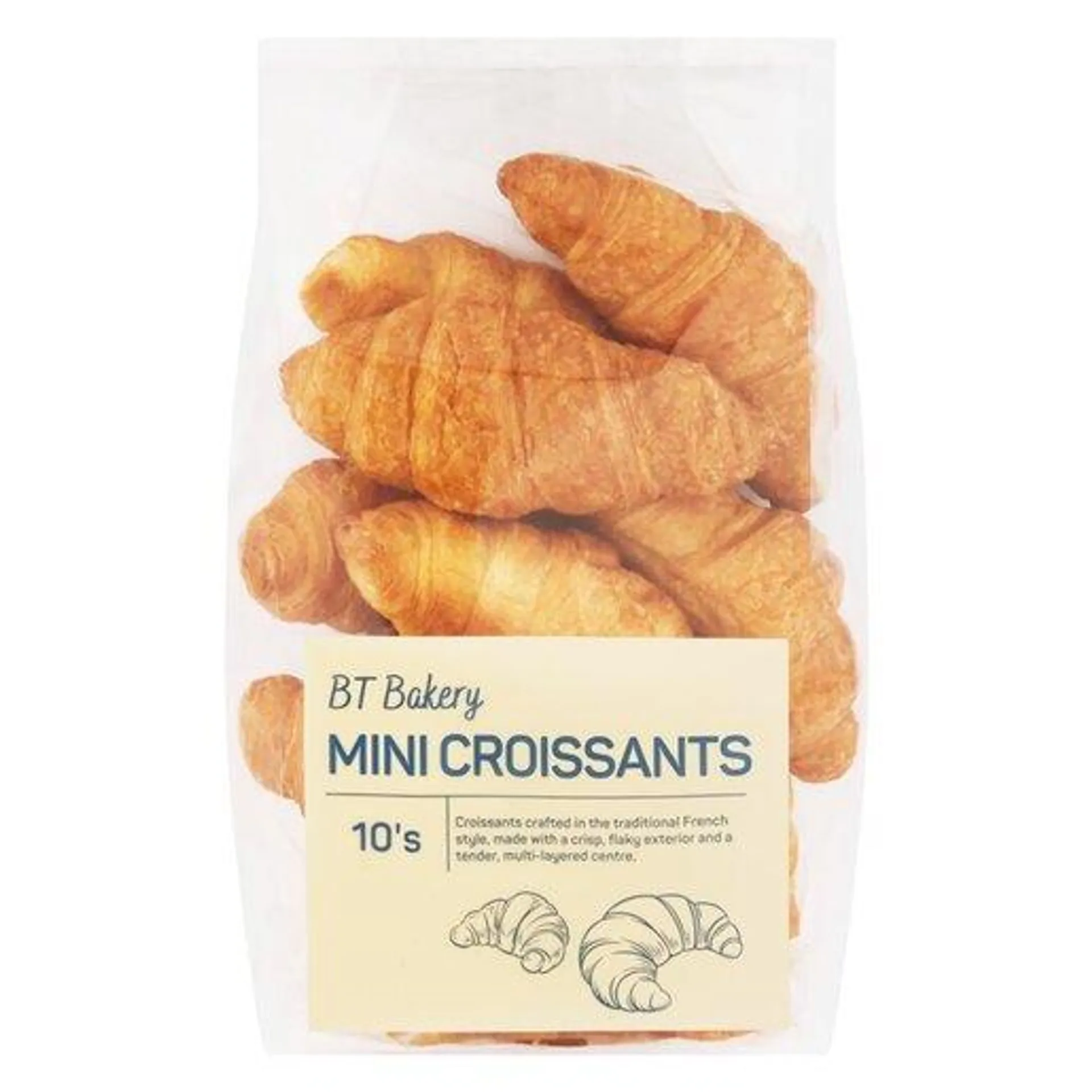 BT Bakery Mini Croissants 10 Pack