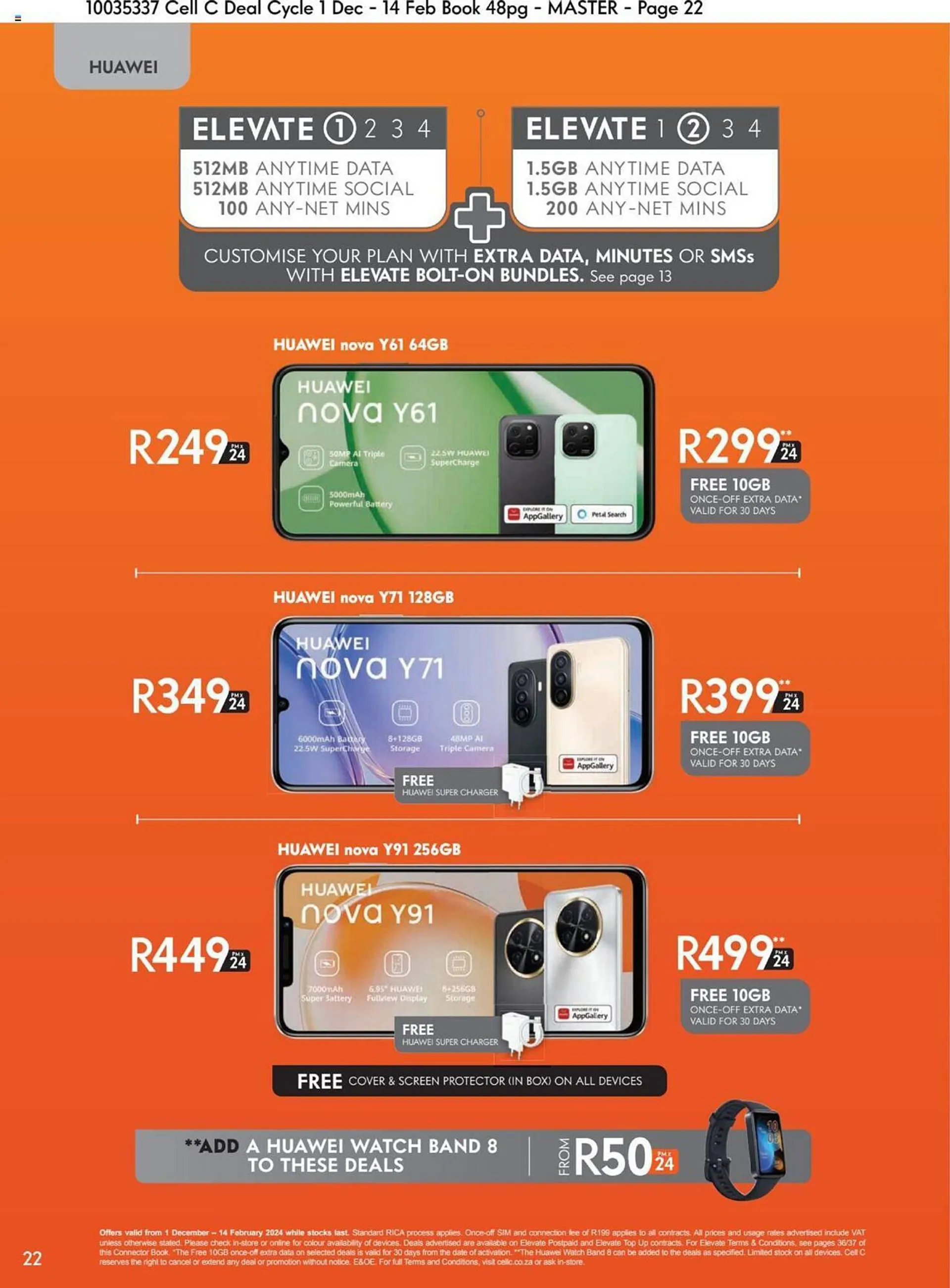 Cell C catalogue from 1 December to 14 February 2024 - Catalogue Page 22