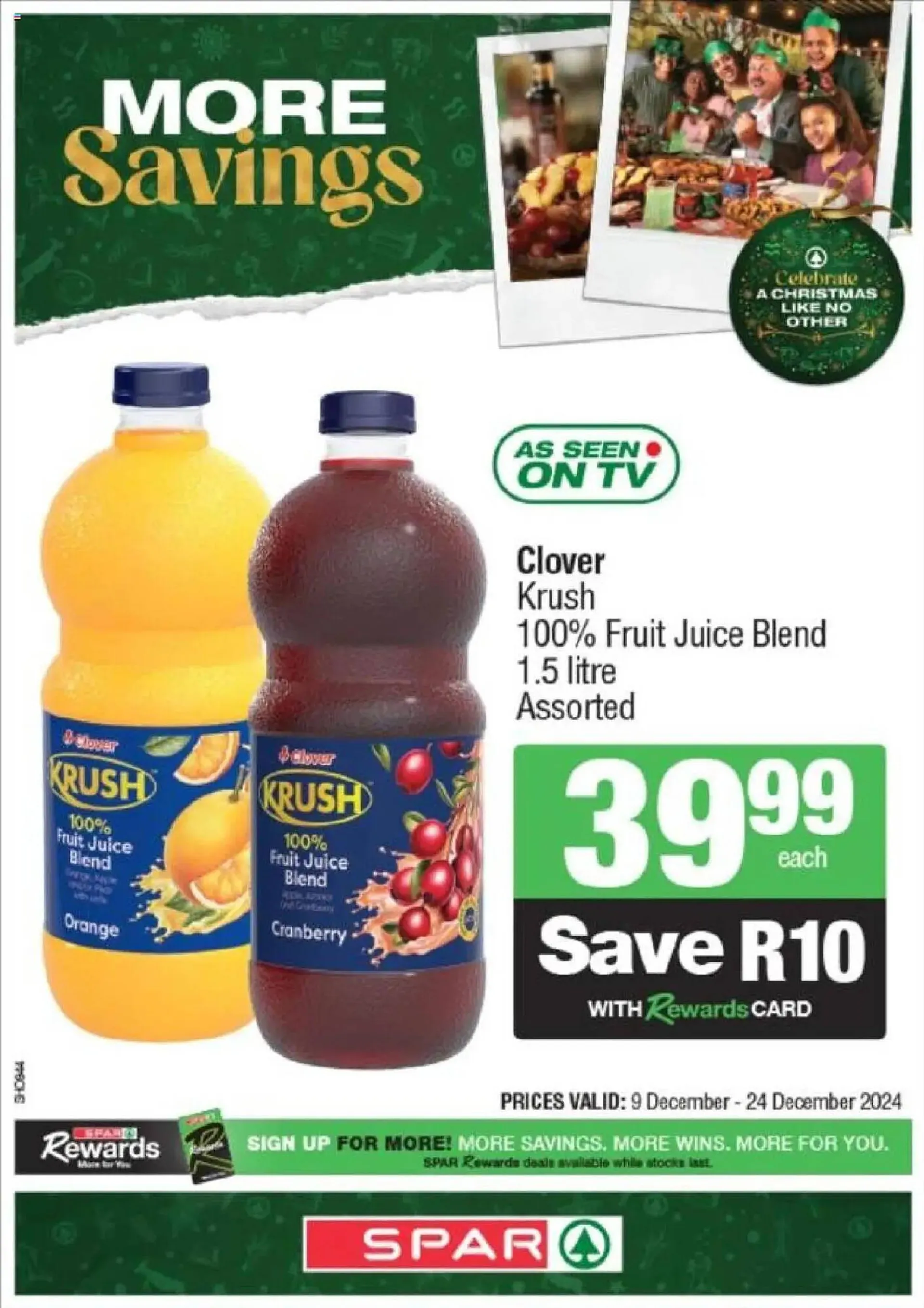 KwikSpar catalogue from 9 December to 24 December 2024 - Catalogue Page 12